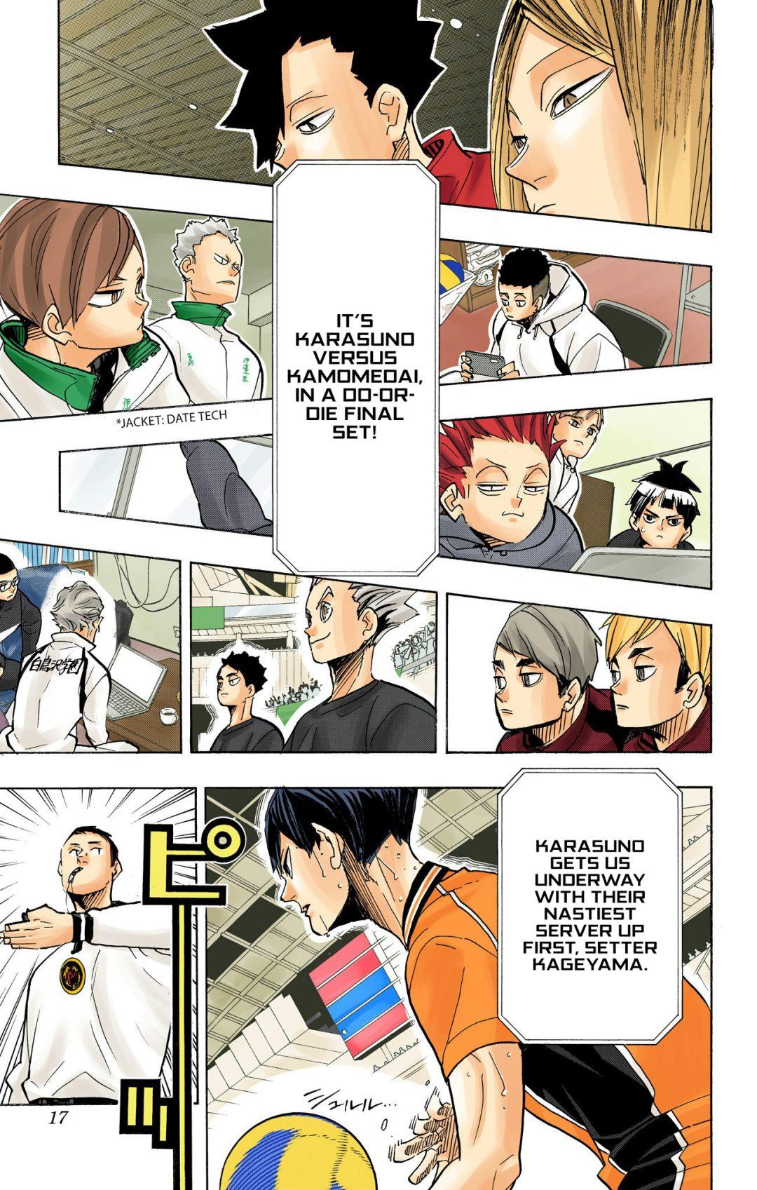 Haikyu!! (Color) Chapter 358