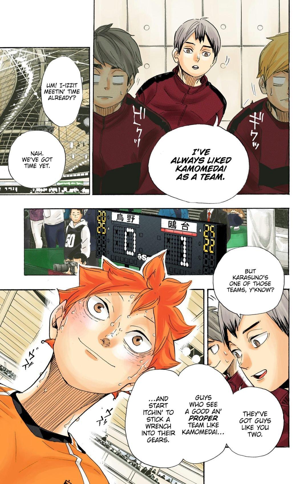 Haikyu!! (Color) Chapter 358