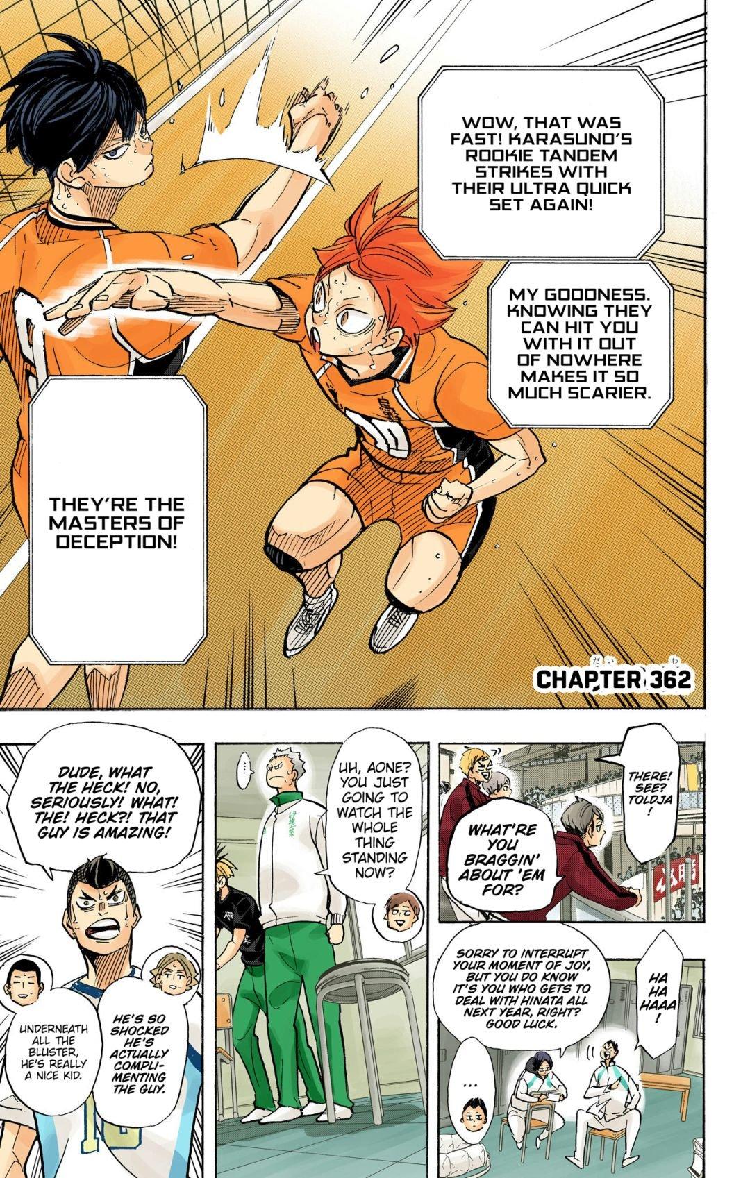 Haikyu!! (Color) Chapter 362