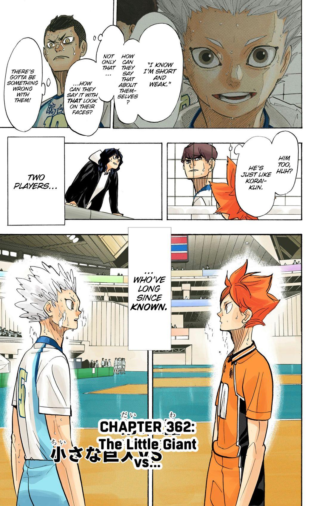 Haikyu!! (Color) Chapter 362