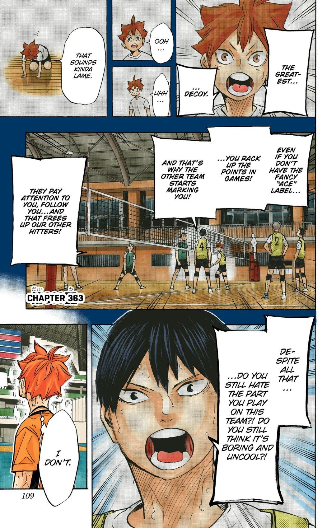 Haikyu!! (Color) Chapter 363