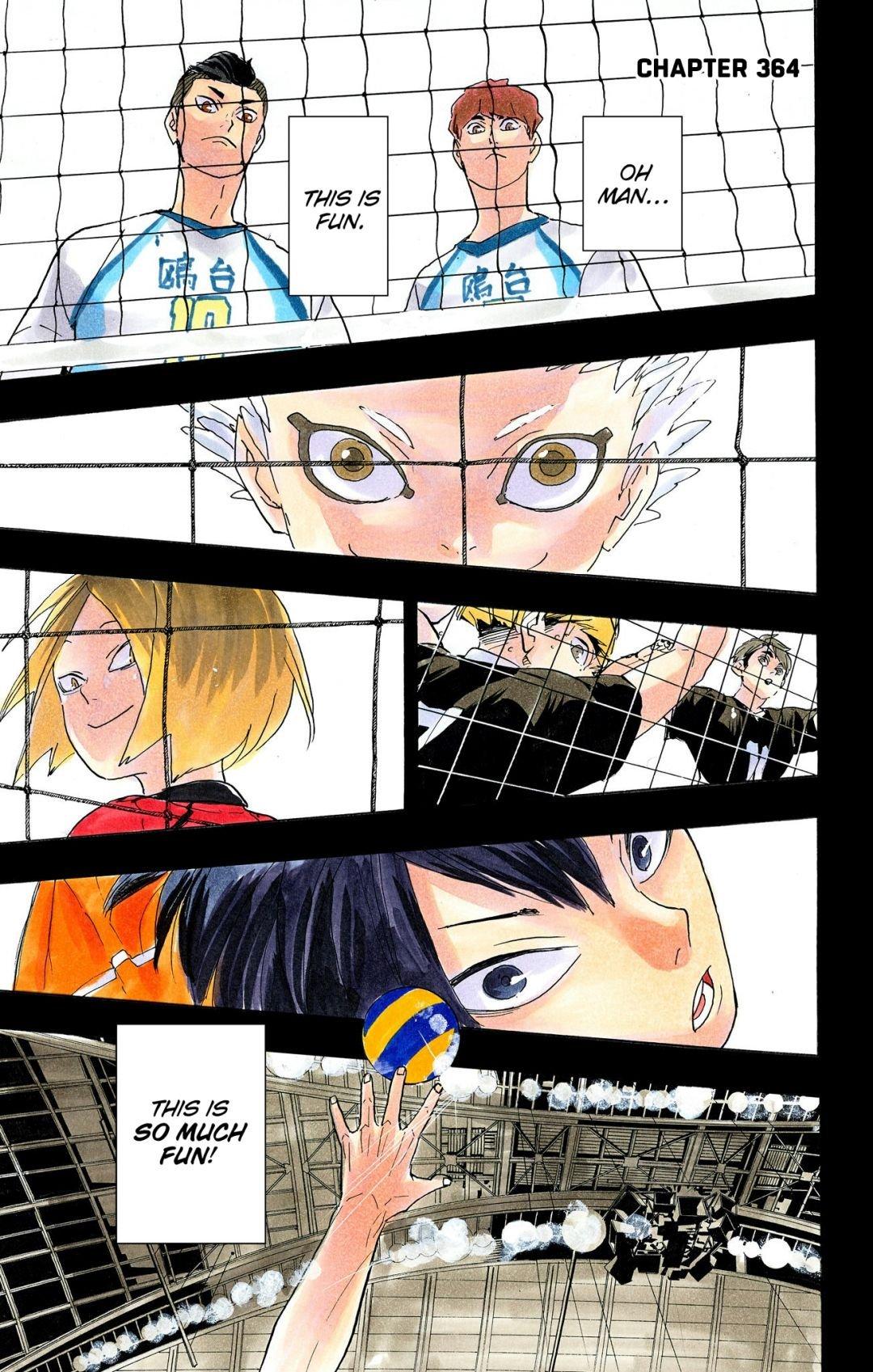 Haikyu!! (Color) Chapter 364