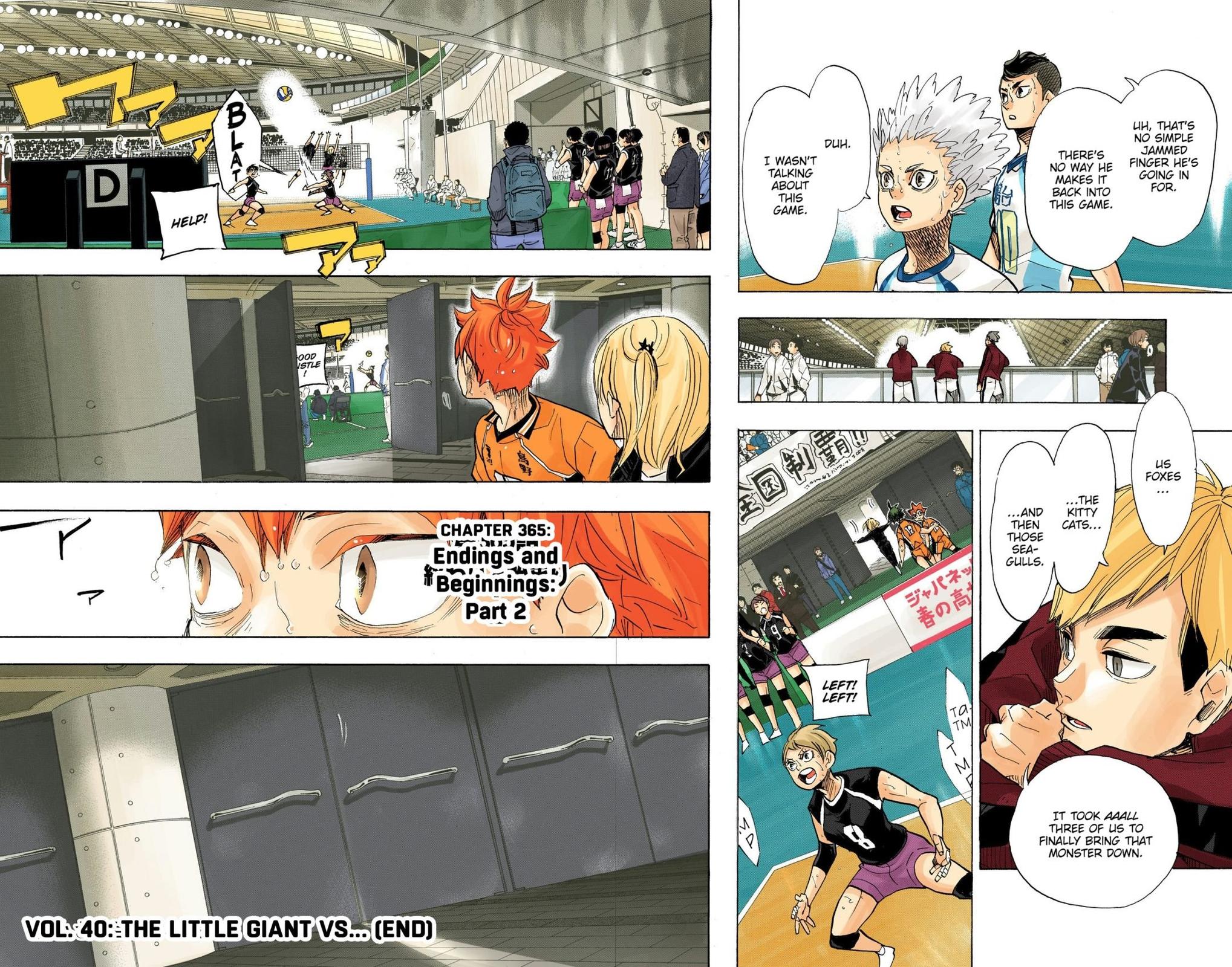 Haikyu!! (Color) Chapter 365