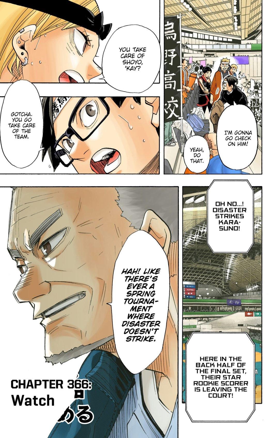 Haikyu!! (Color) Chapter 366