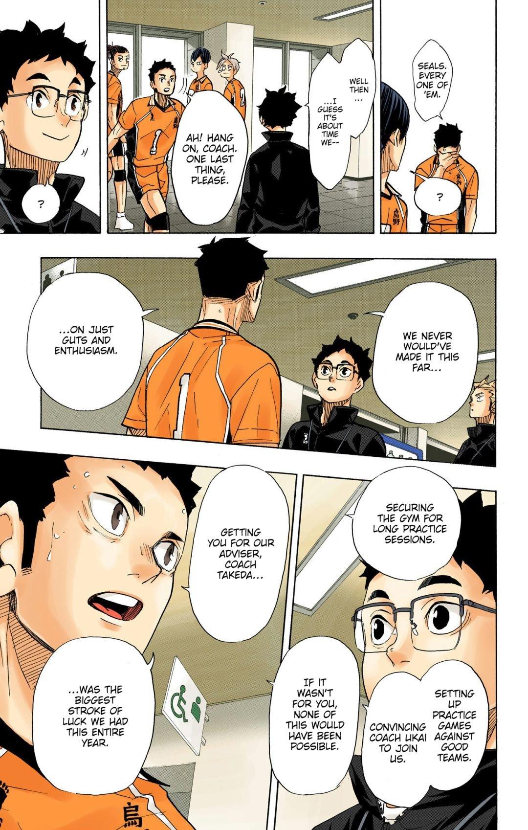 Haikyu!! (Color) Chapter 369