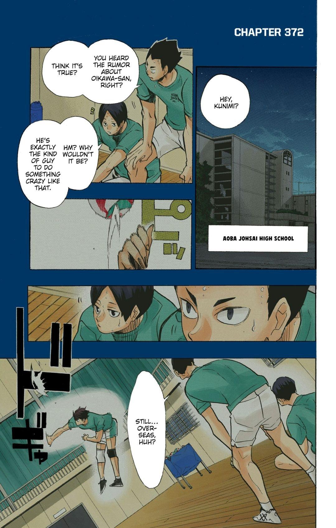 Haikyu!! (Color) Chapter 372