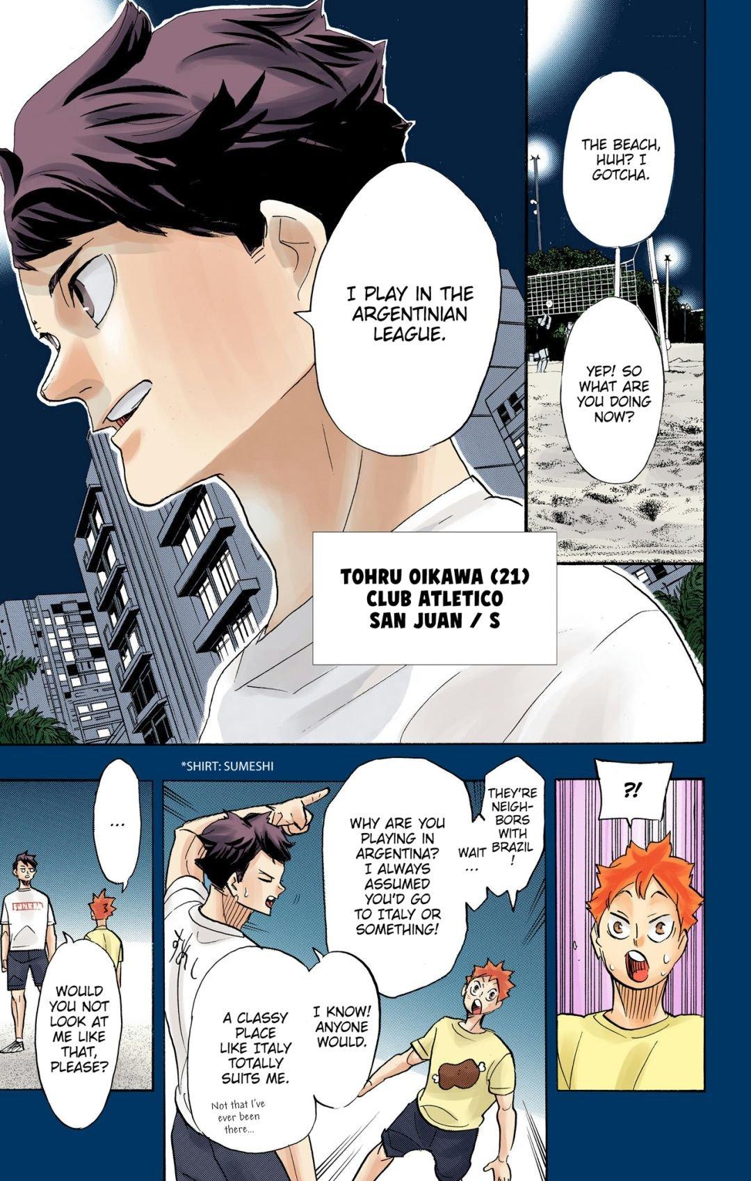 Haikyu!! (Color) Chapter 372