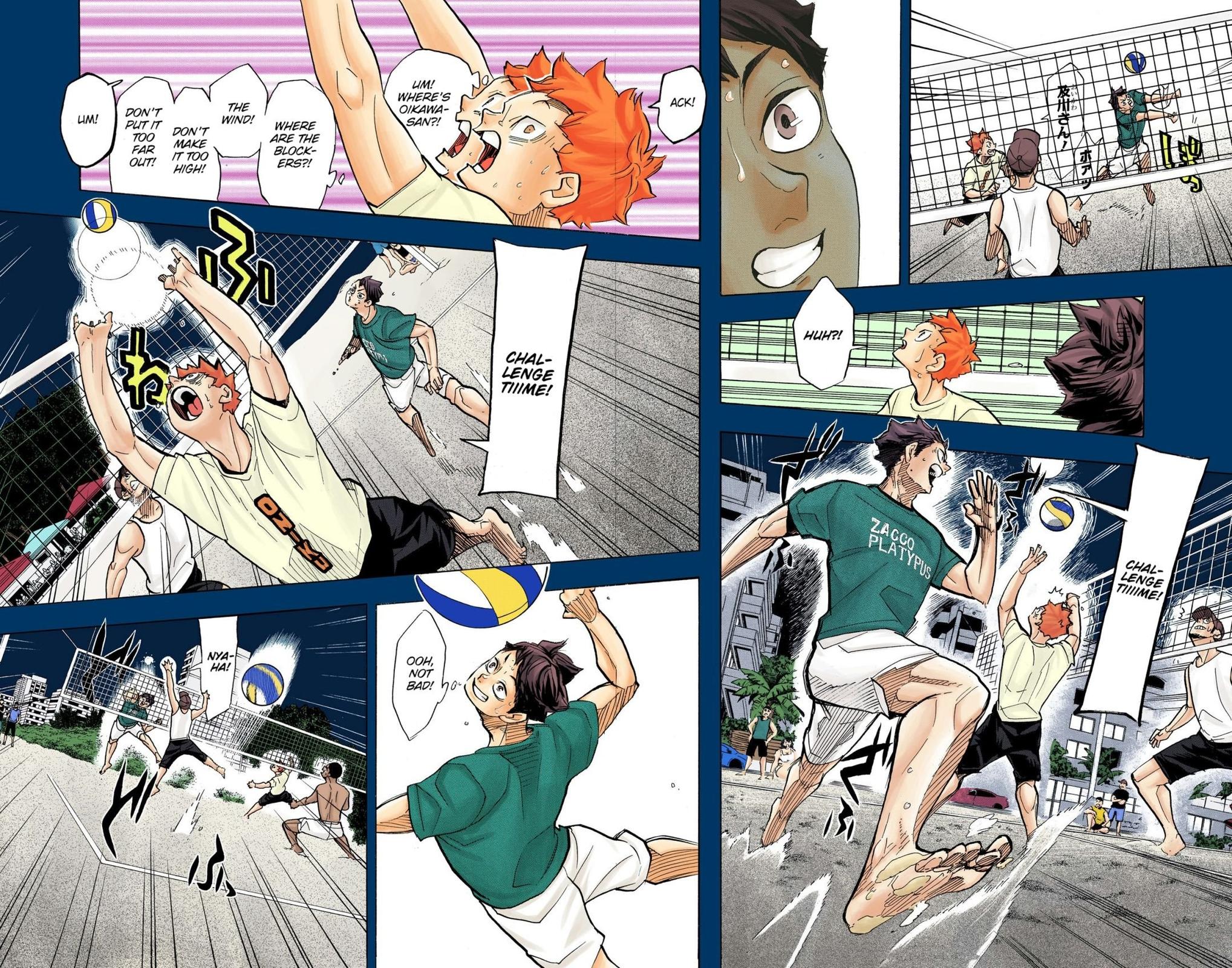 Haikyu!! (Color) Chapter 374