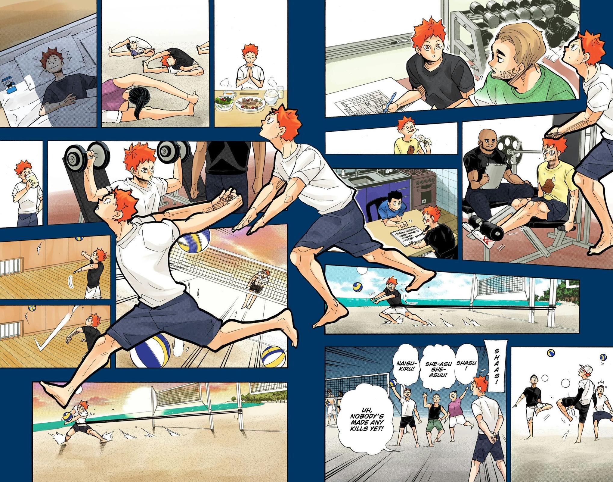 Haikyu!! (Color) Chapter 374