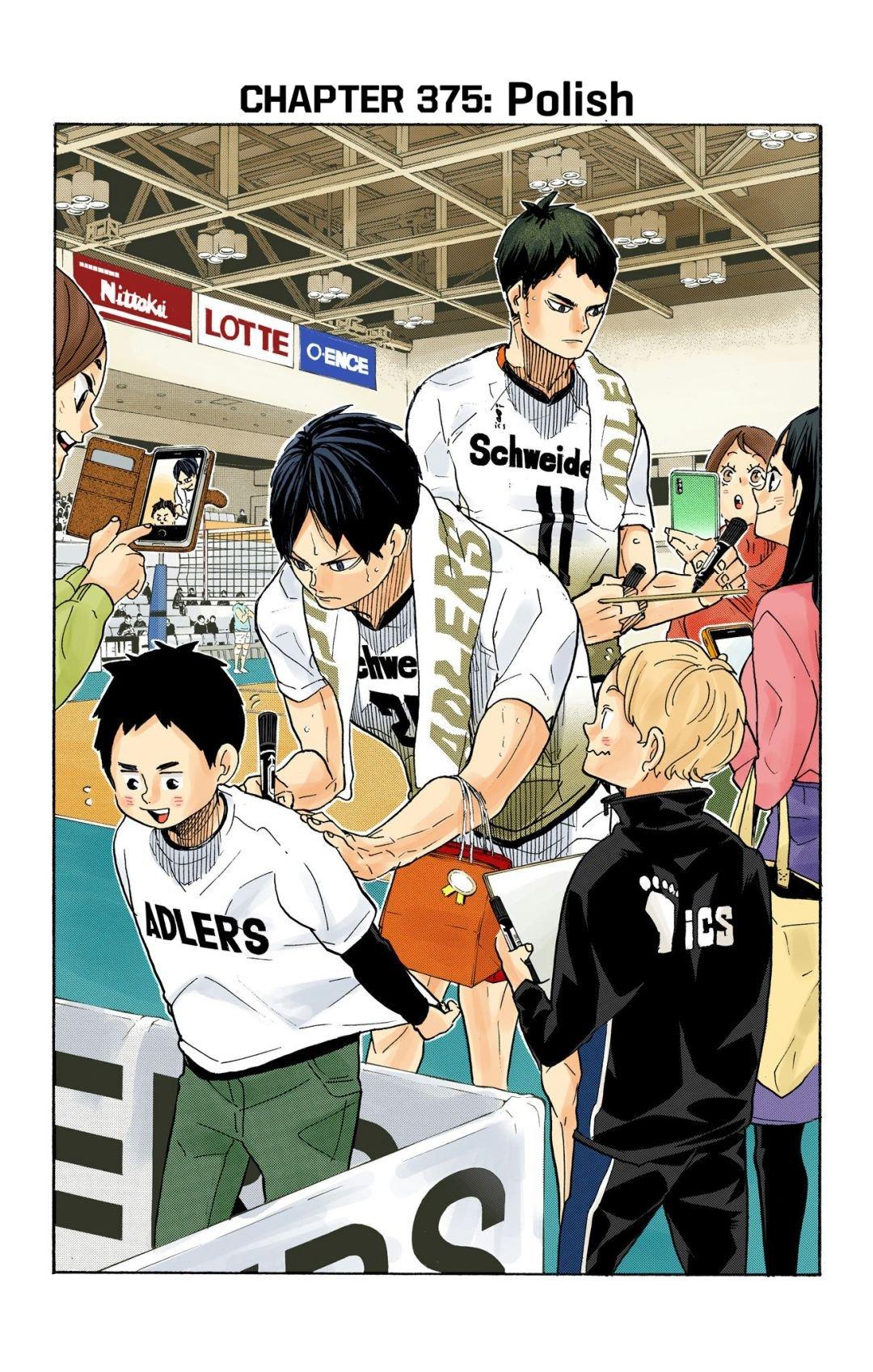 Haikyu!! (Color) Chapter 375