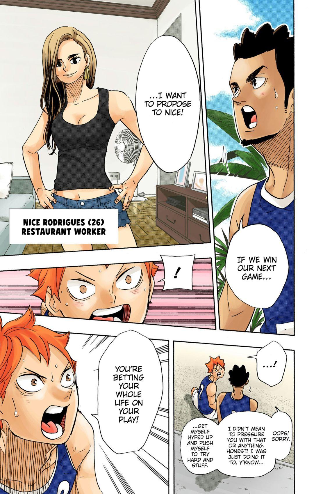 Haikyu!! (Color) Chapter 375