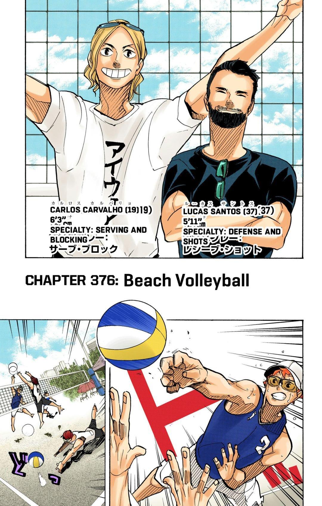 Haikyu!! (Color) Chapter 376