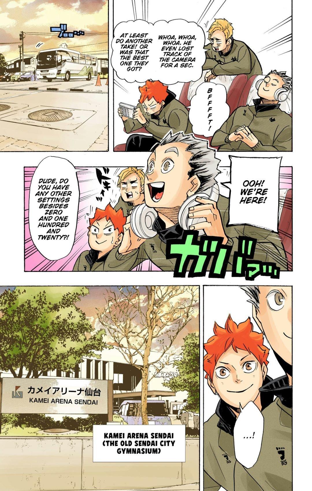Haikyu!! (Color) Chapter 378