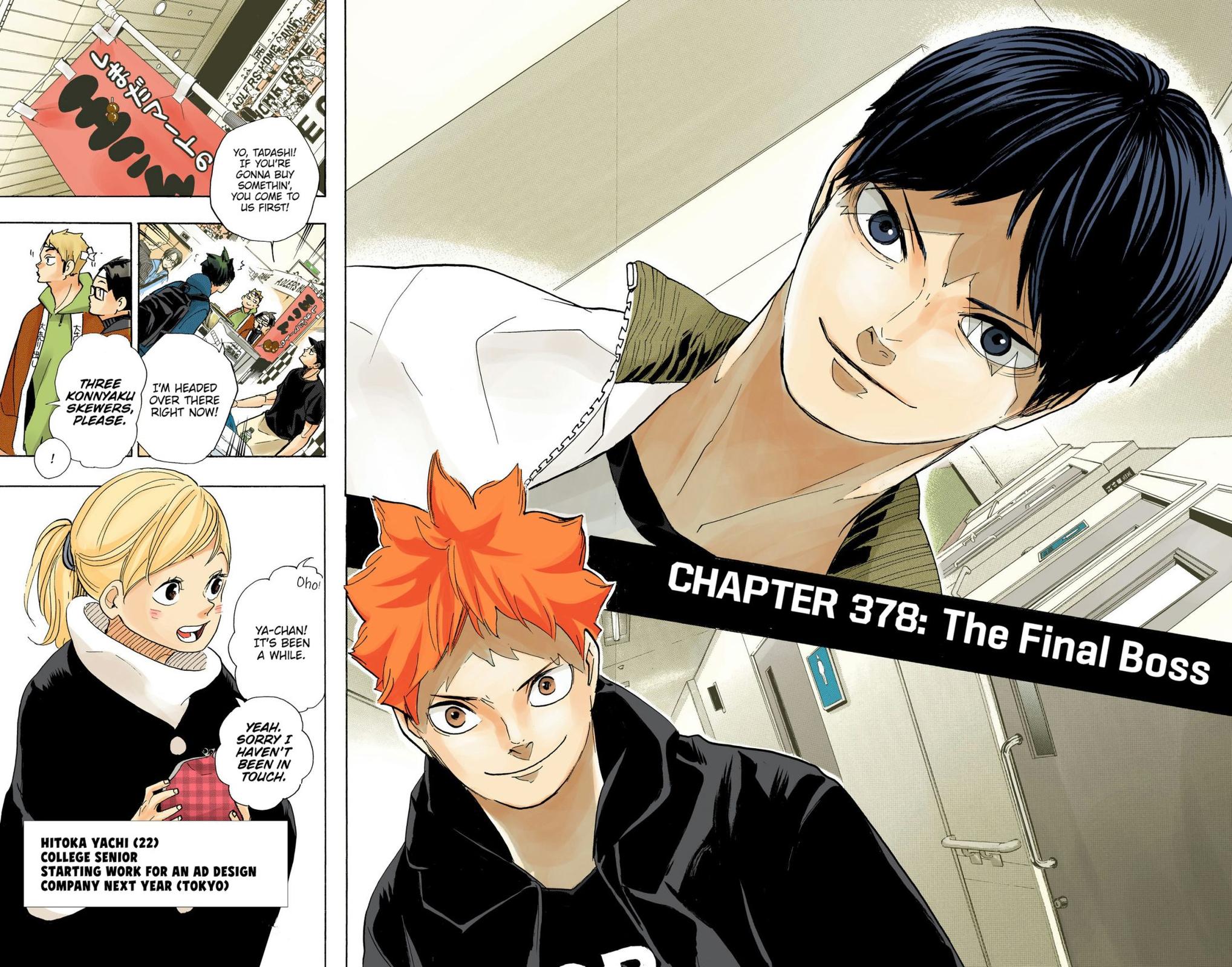 Haikyu!! (Color) Chapter 378