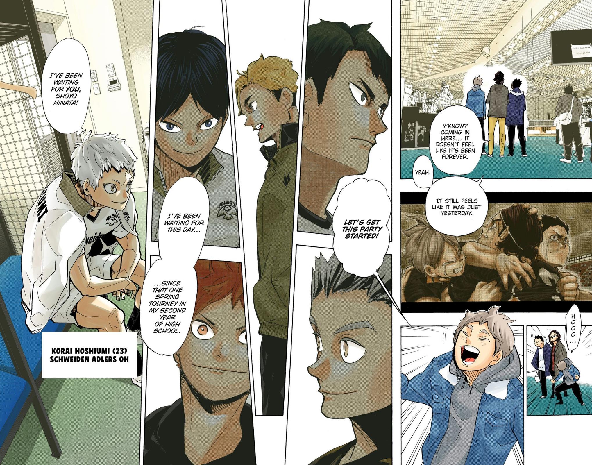 Haikyu!! (Color) Chapter 378