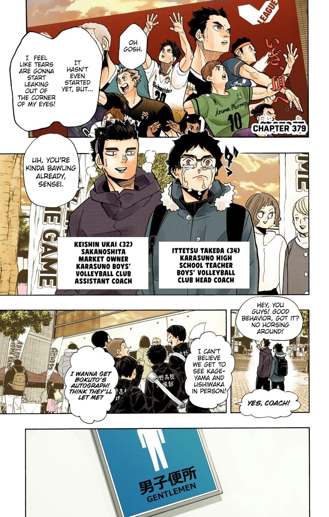 Haikyu!! (Color) Chapter 379