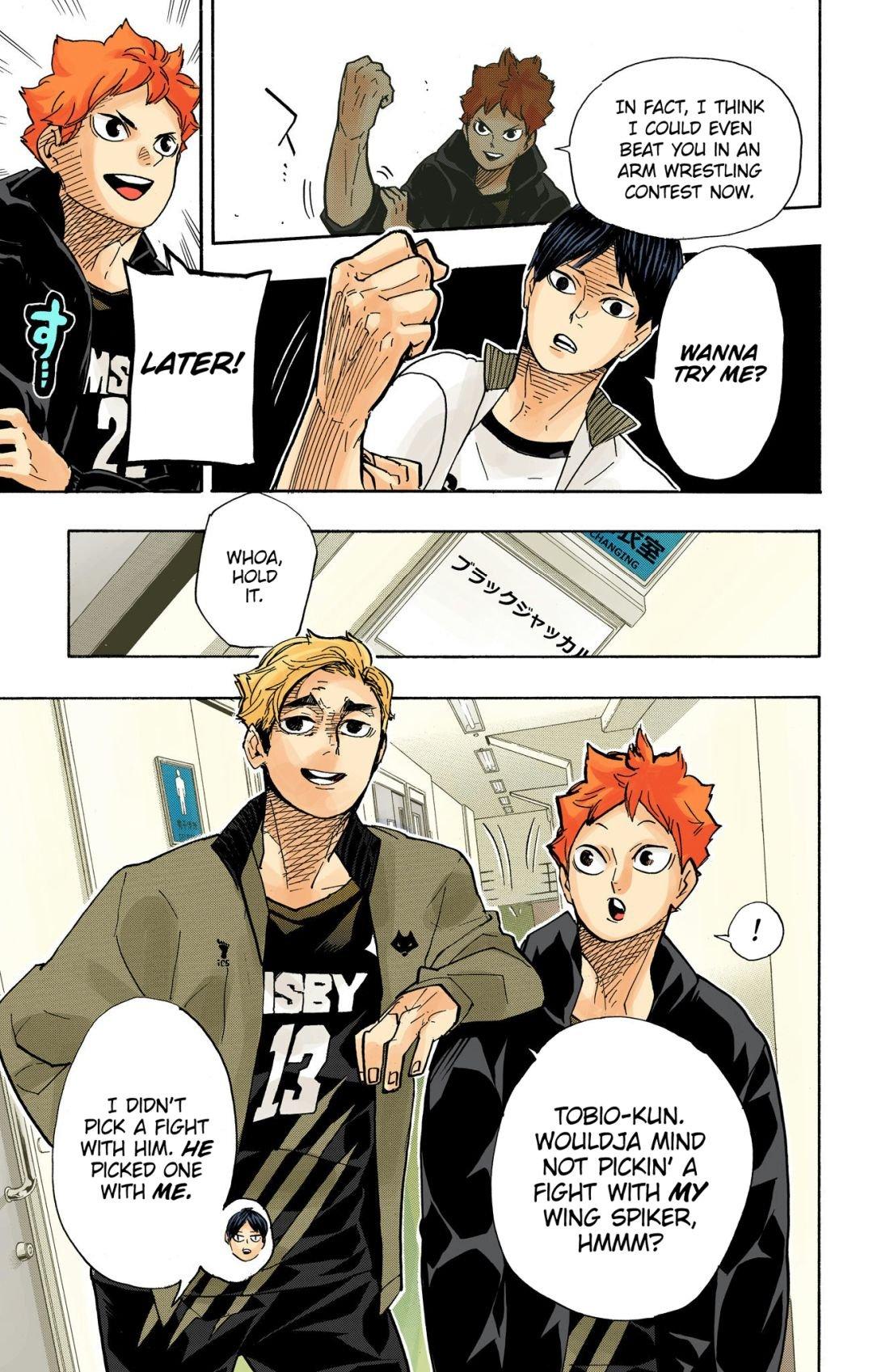 Haikyu!! (Color) Chapter 379