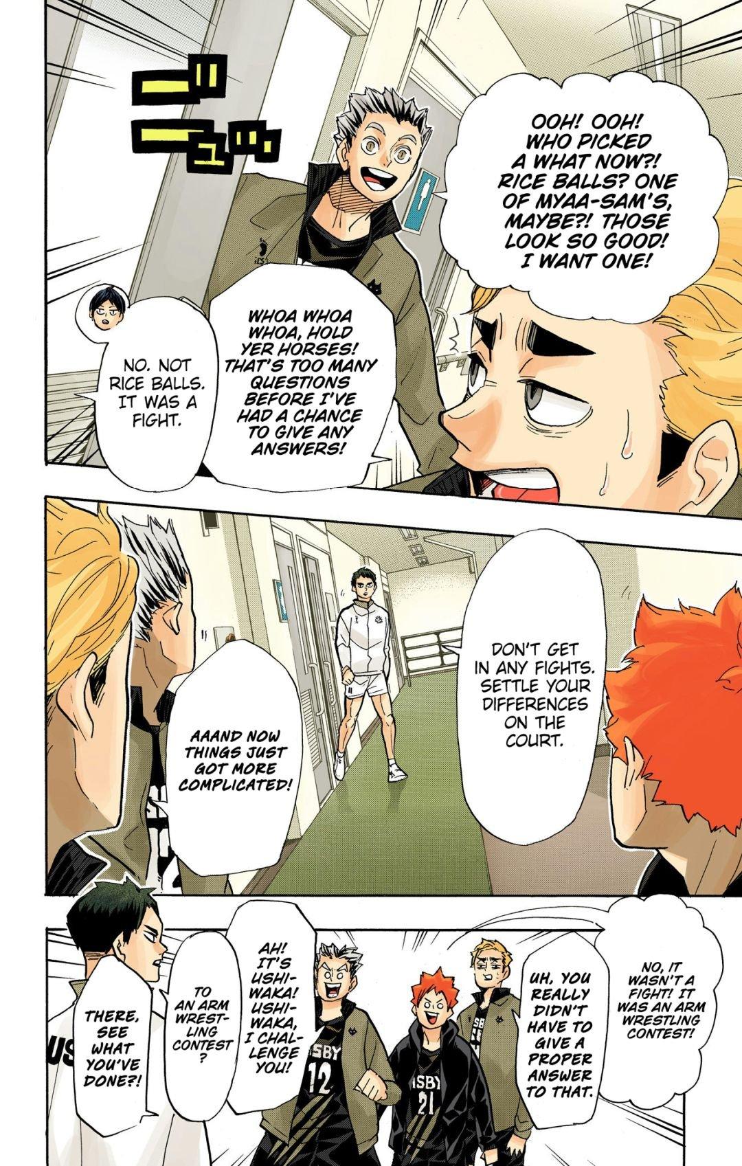 Haikyu!! (Color) Chapter 379