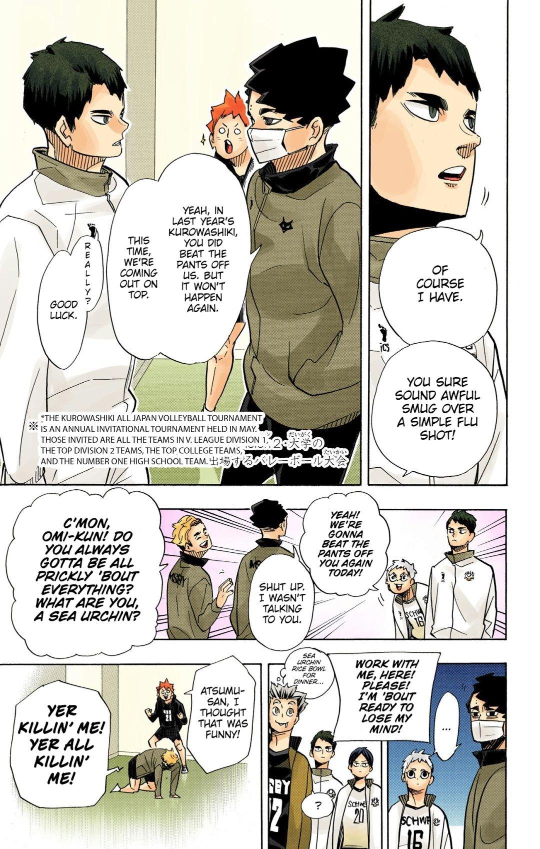 Haikyu!! (Color) Chapter 379