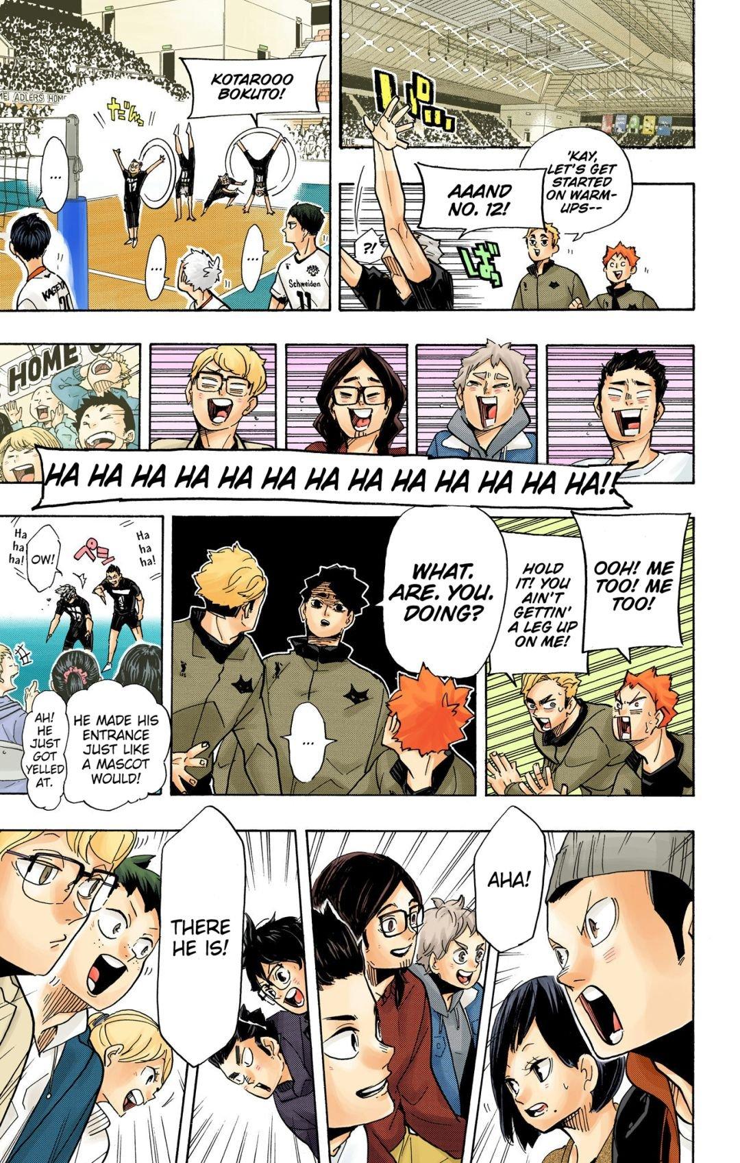 Haikyu!! (Color) Chapter 379