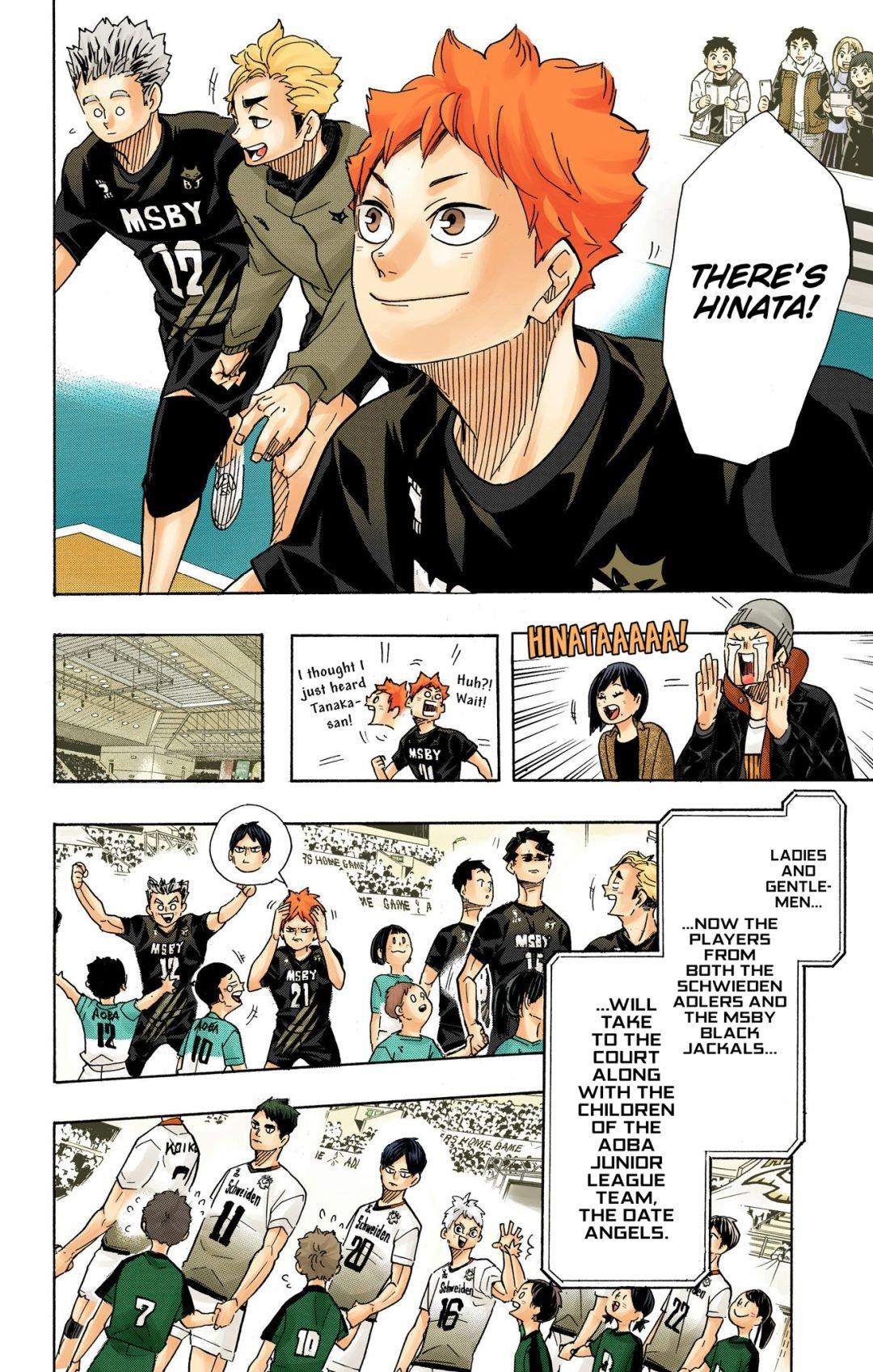 Haikyu!! (Color) Chapter 379