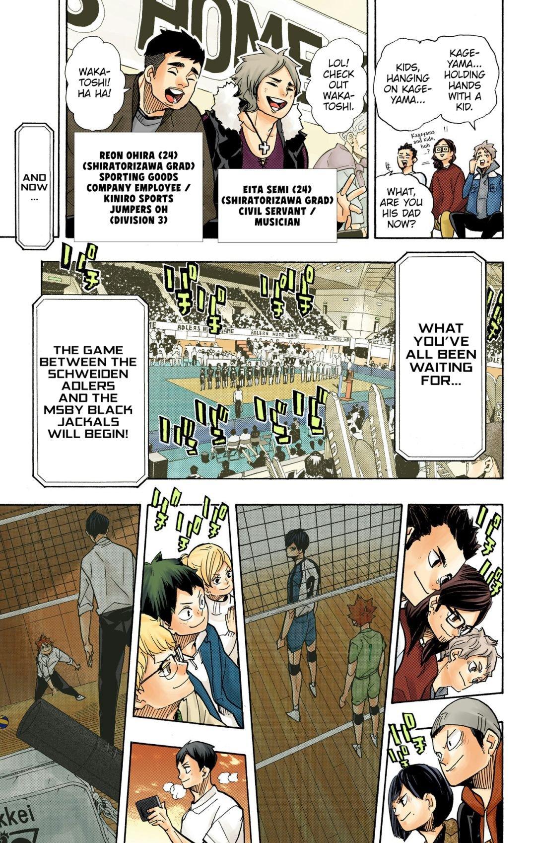 Haikyu!! (Color) Chapter 379