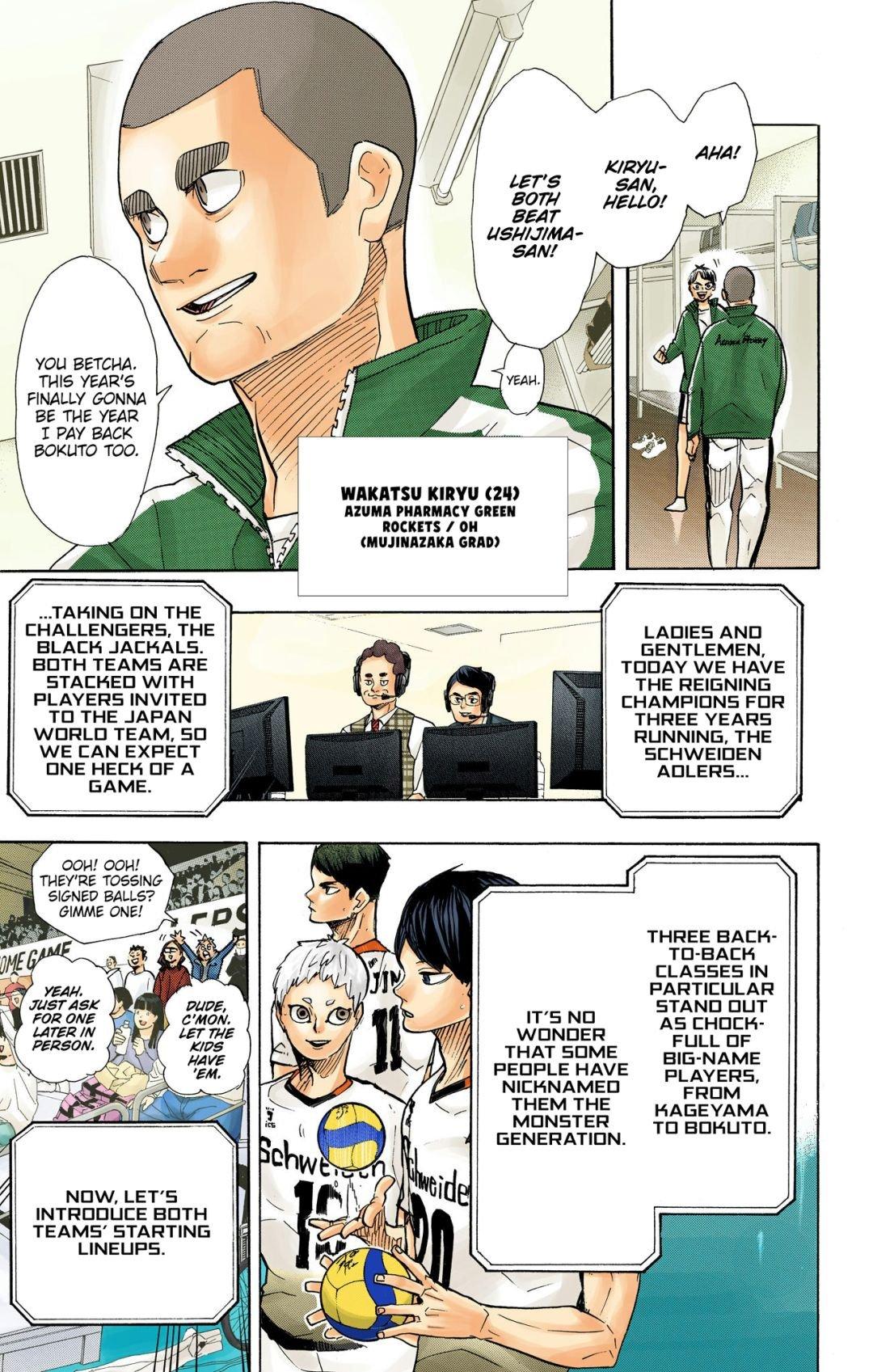 Haikyu!! (Color) Chapter 380