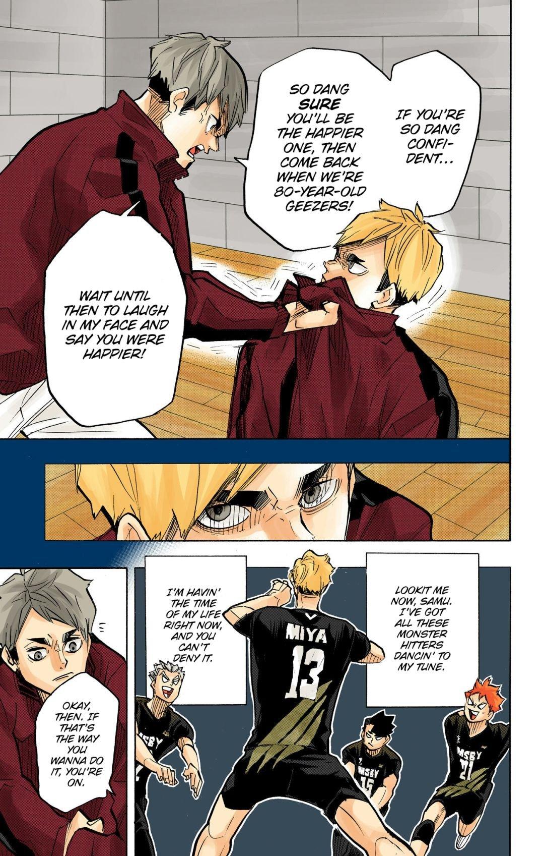 Haikyu!! (Color) Chapter 381