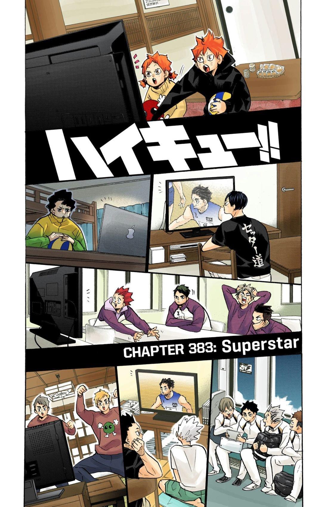 Haikyu!! (Color) Chapter 383