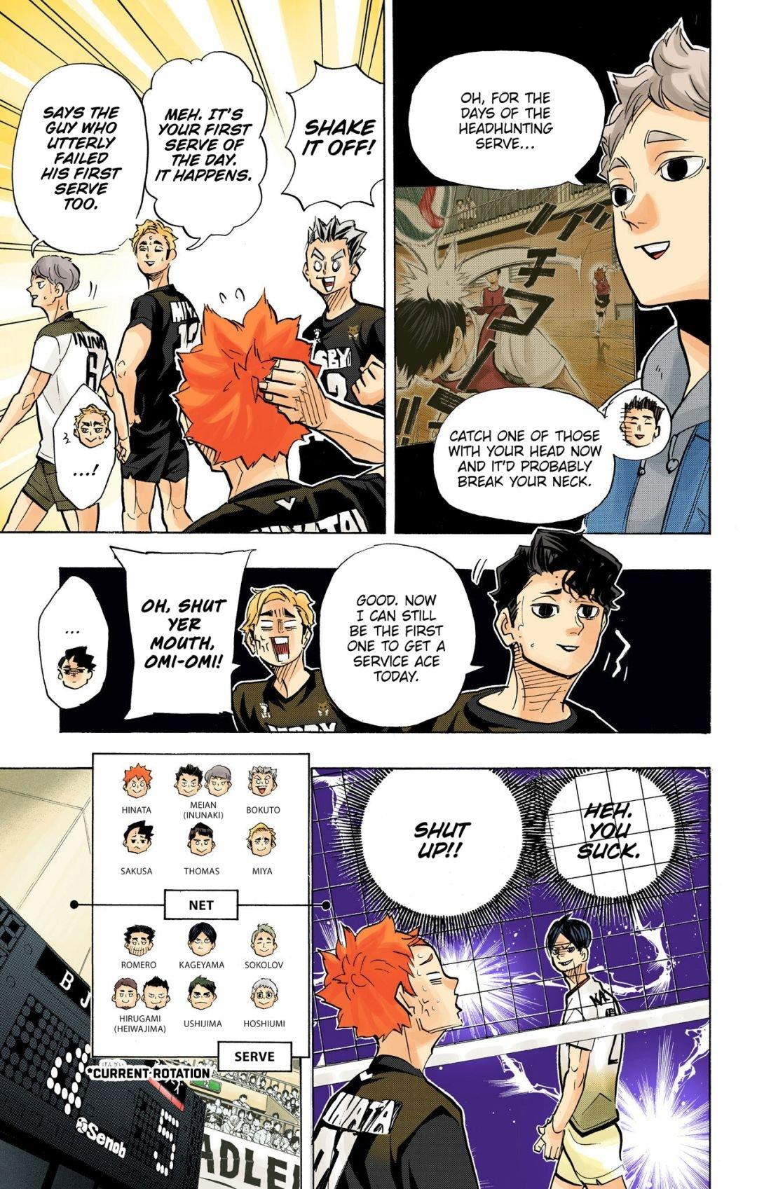 Haikyu!! (Color) Chapter 383