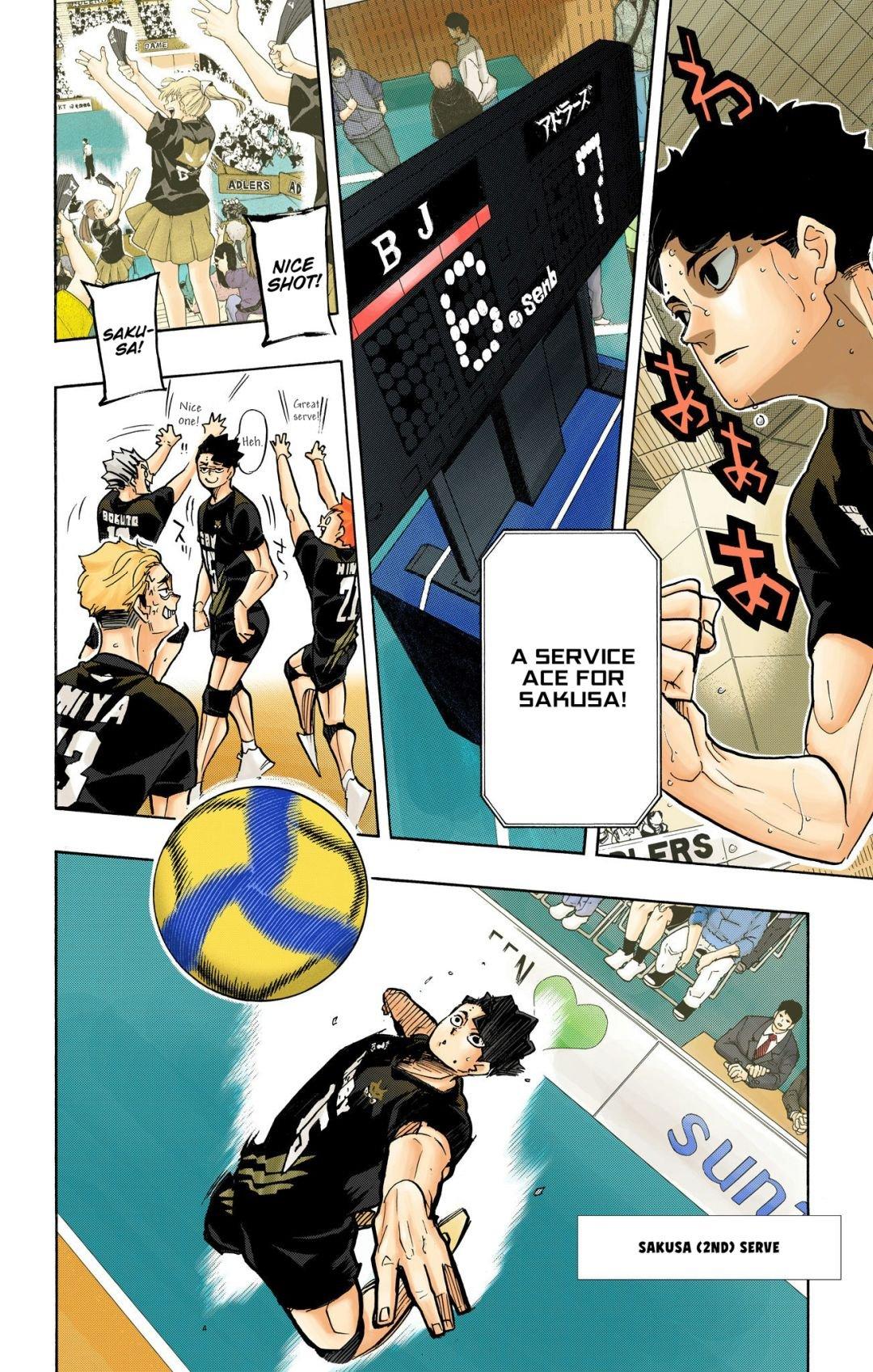 Haikyu!! (Color) Chapter 384