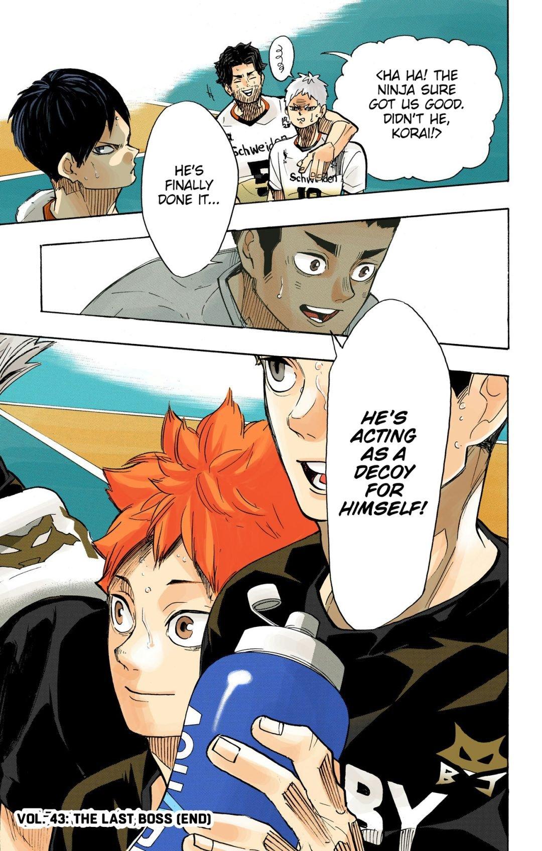 Haikyu!! (Color) Chapter 384