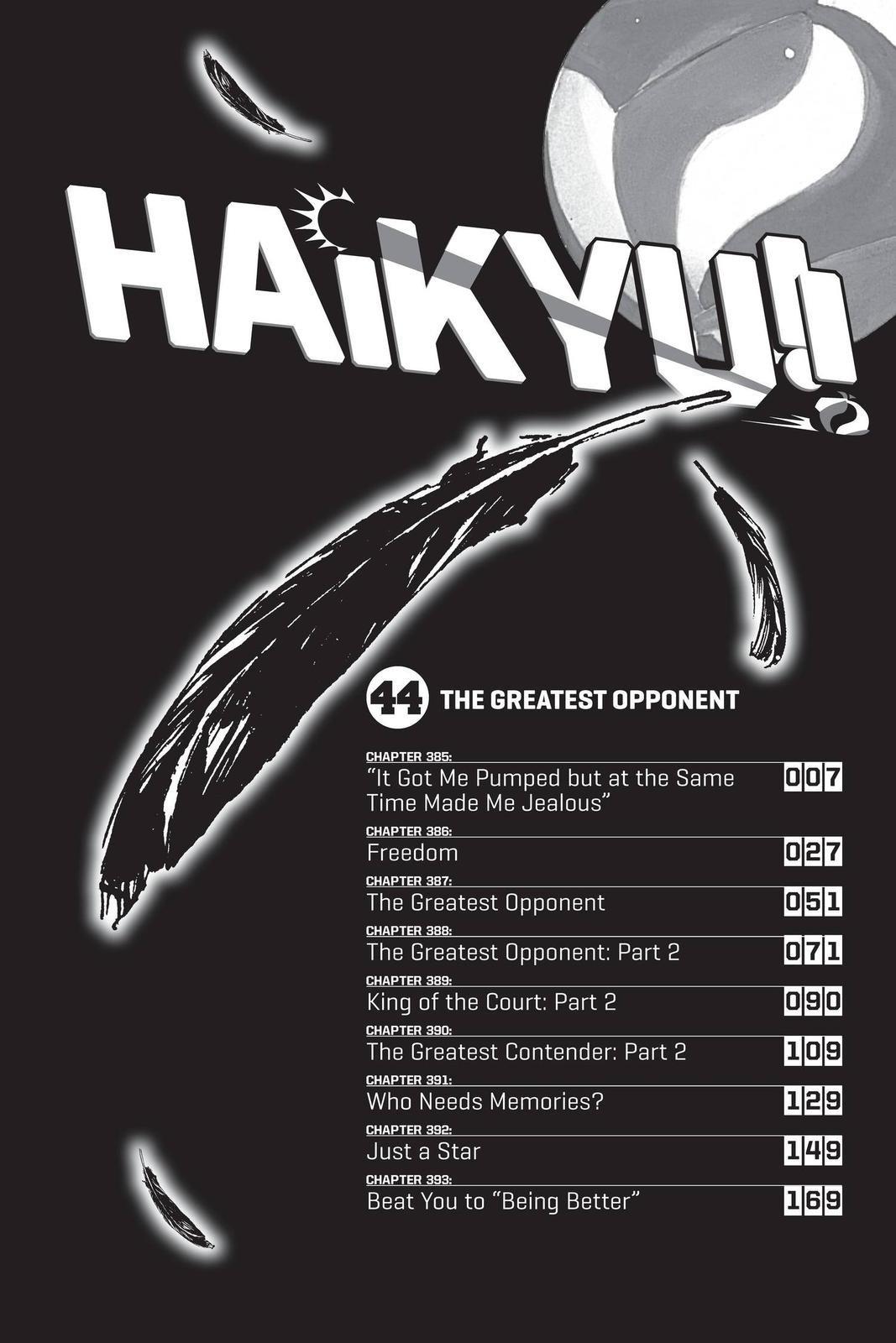 Haikyu!! (Color) Chapter 385