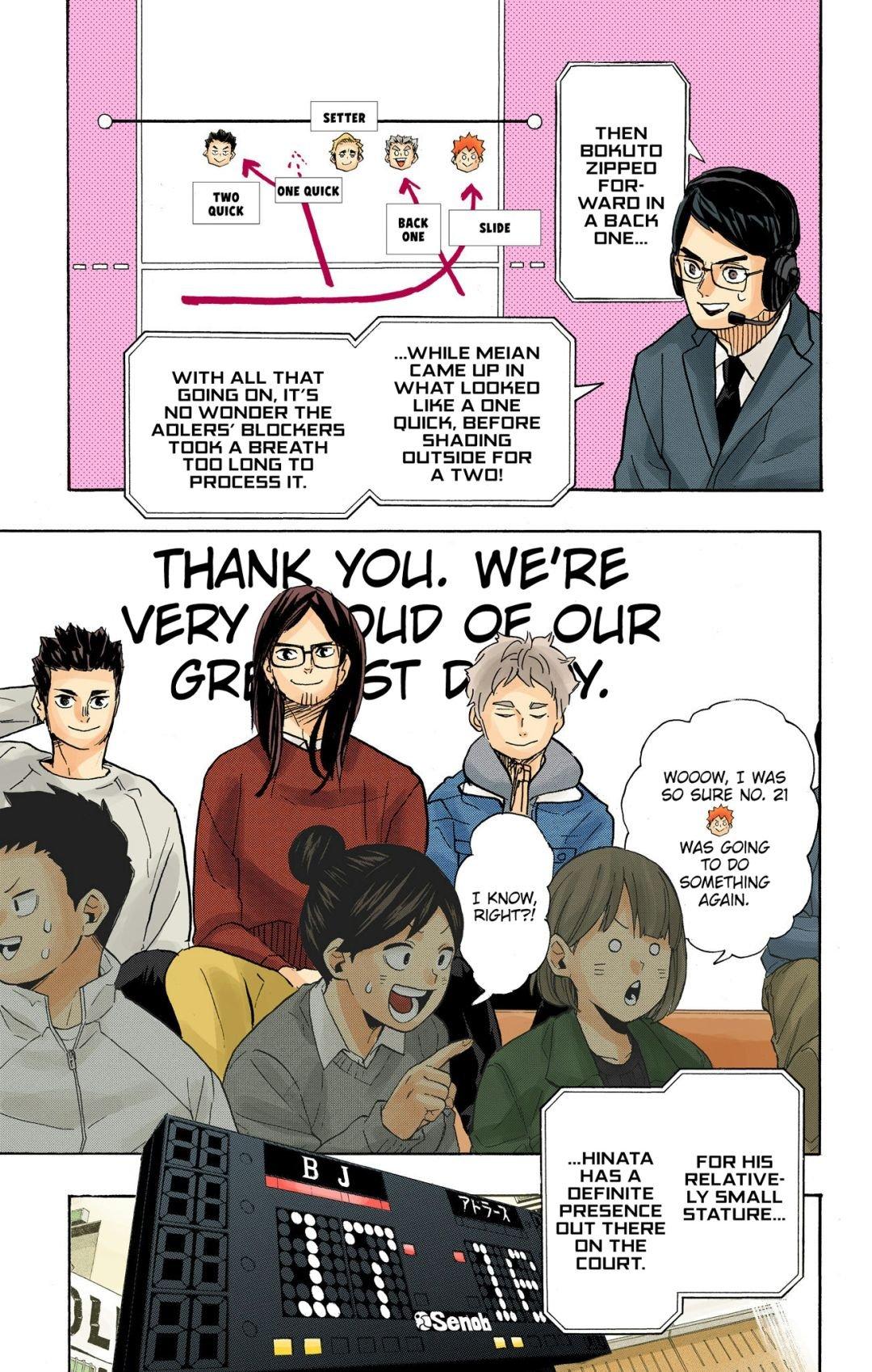 Haikyu!! (Color) Chapter 385