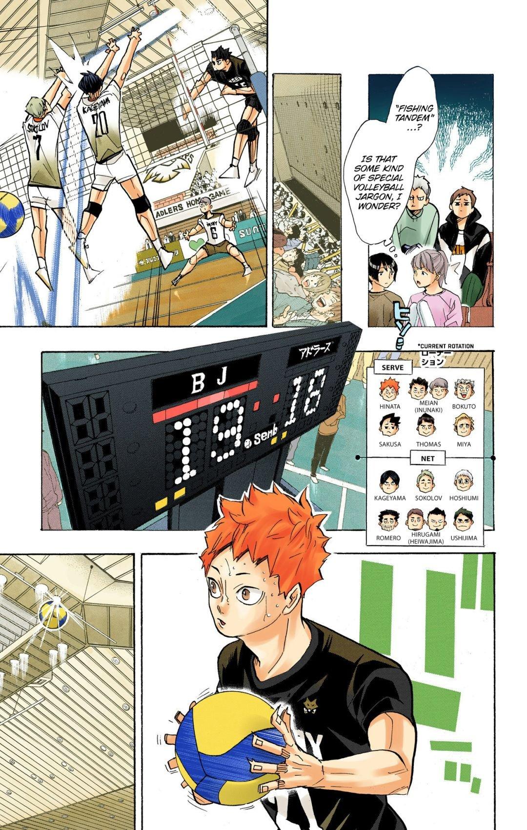 Haikyu!! (Color) Chapter 385