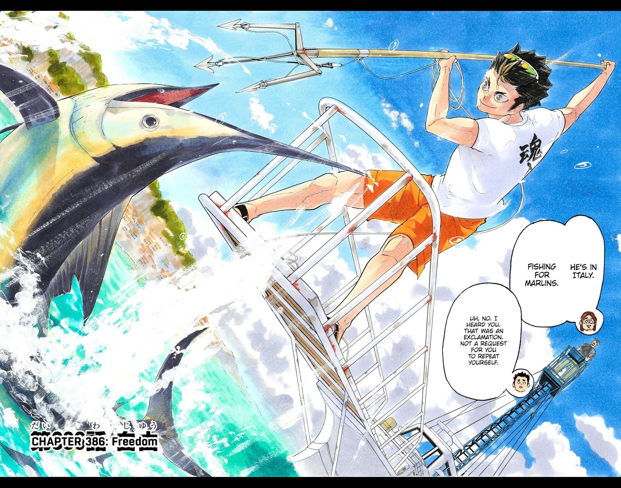 Haikyu!! (Color) Chapter 386