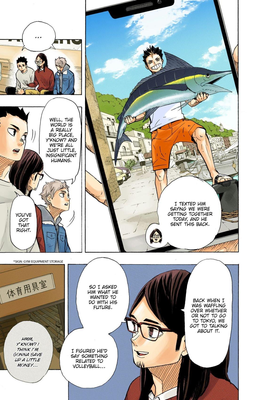 Haikyu!! (Color) Chapter 386