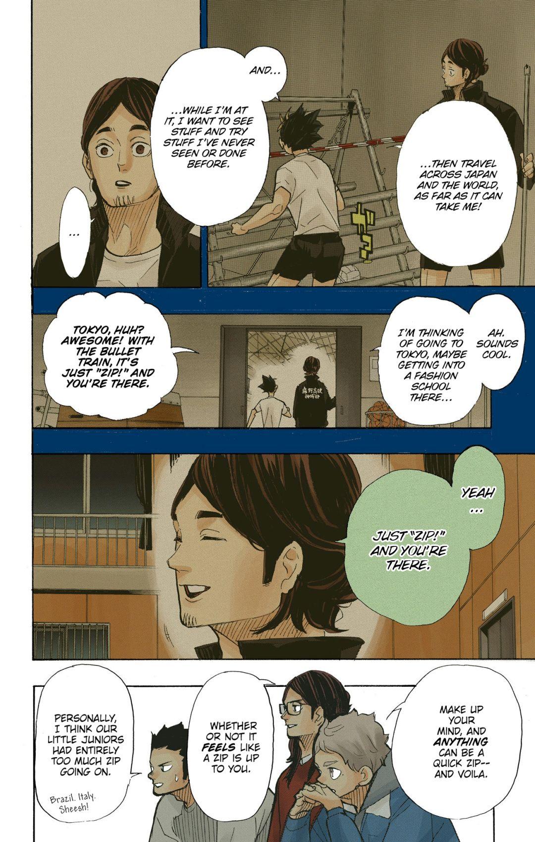 Haikyu!! (Color) Chapter 386