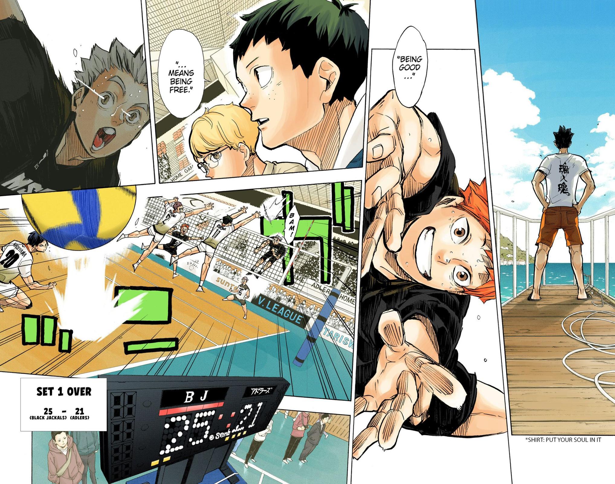 Haikyu!! (Color) Chapter 386