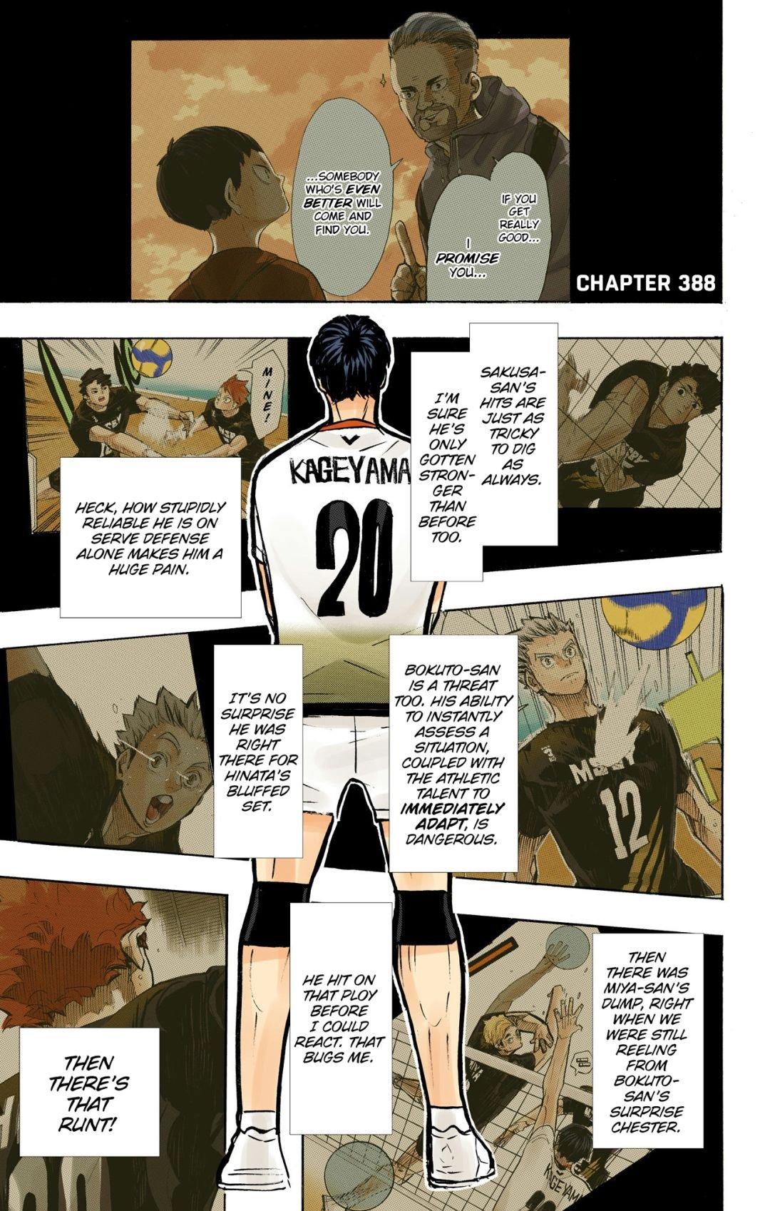 Haikyu!! (Color) Chapter 388