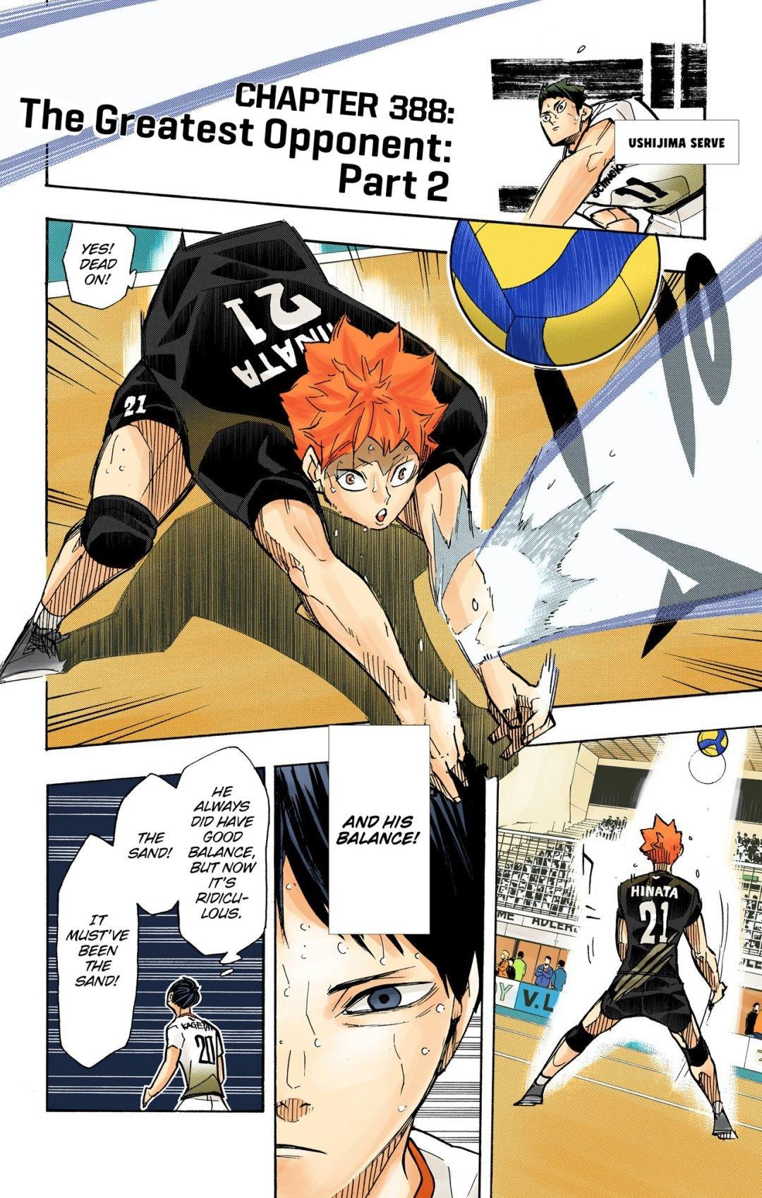 Haikyu!! (Color) Chapter 388
