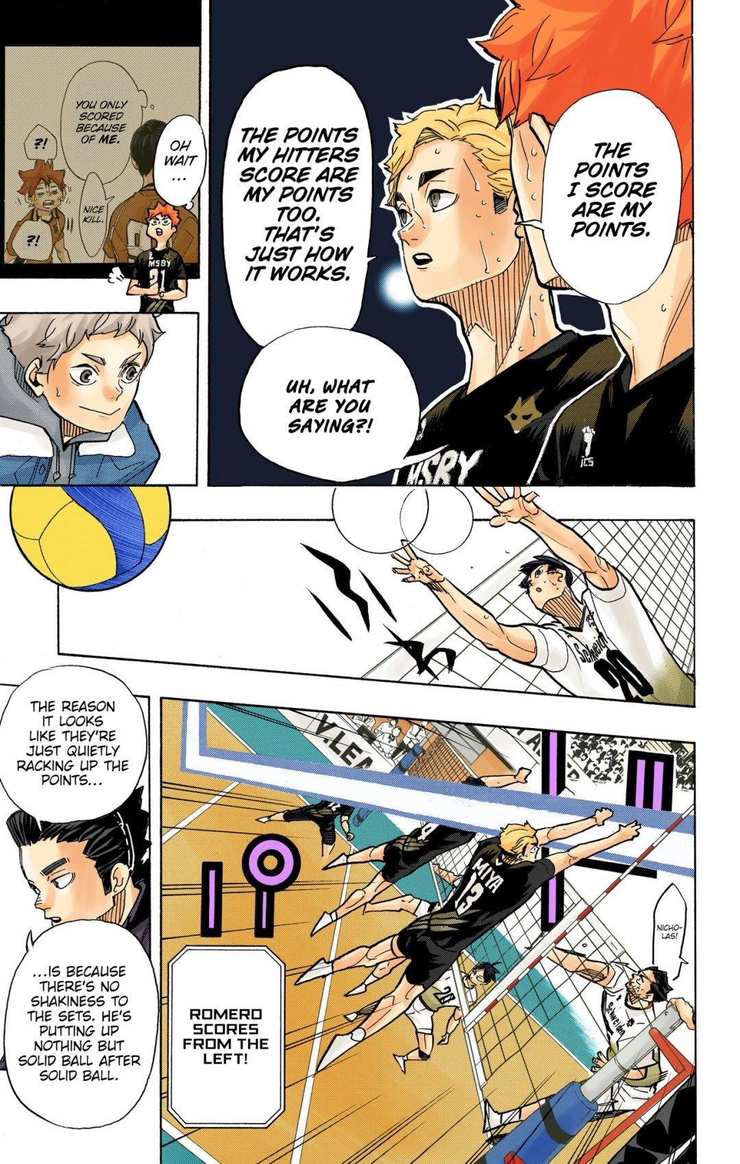 Haikyu!! (Color) Chapter 388