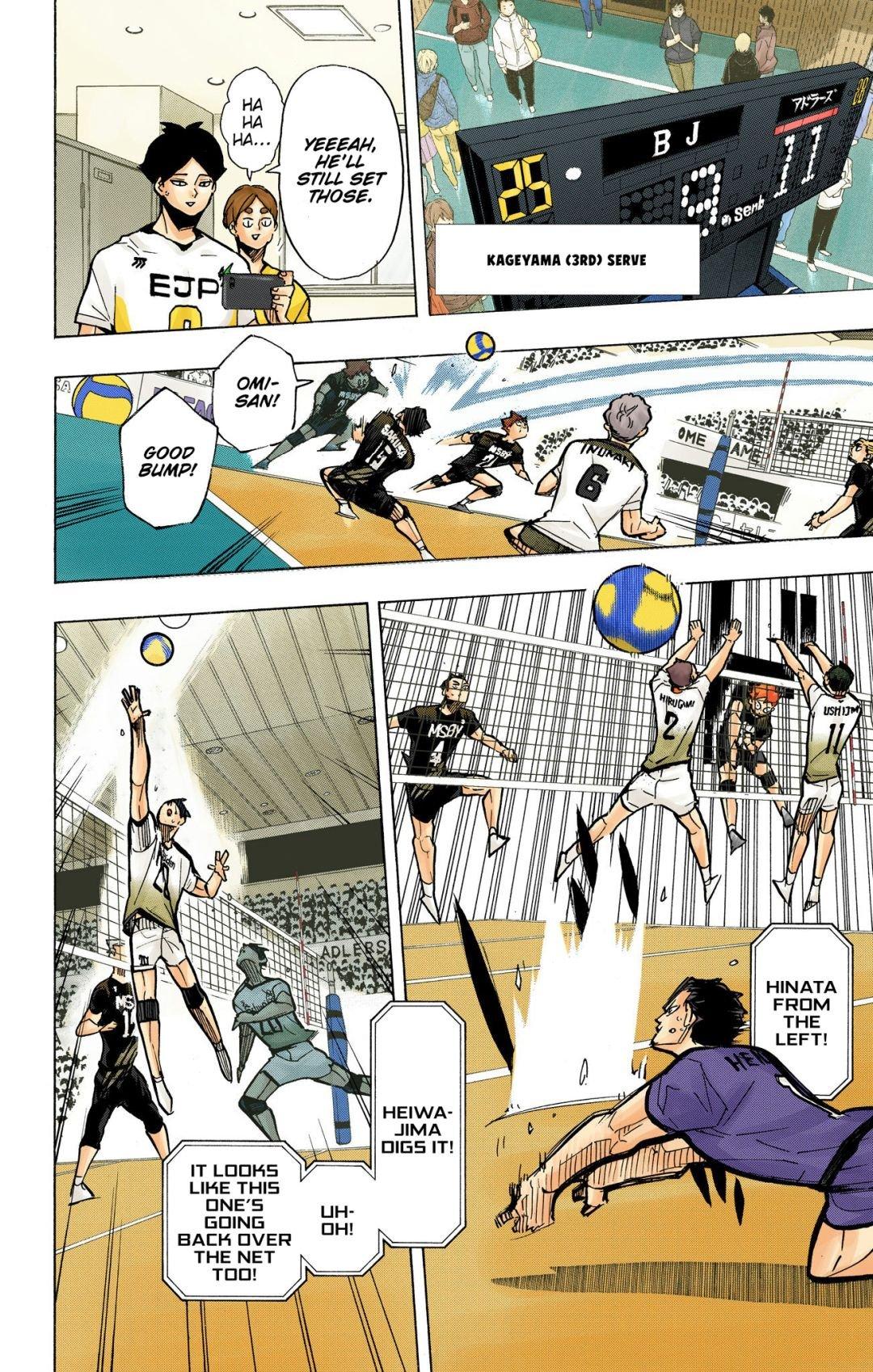 Haikyu!! (Color) Chapter 388