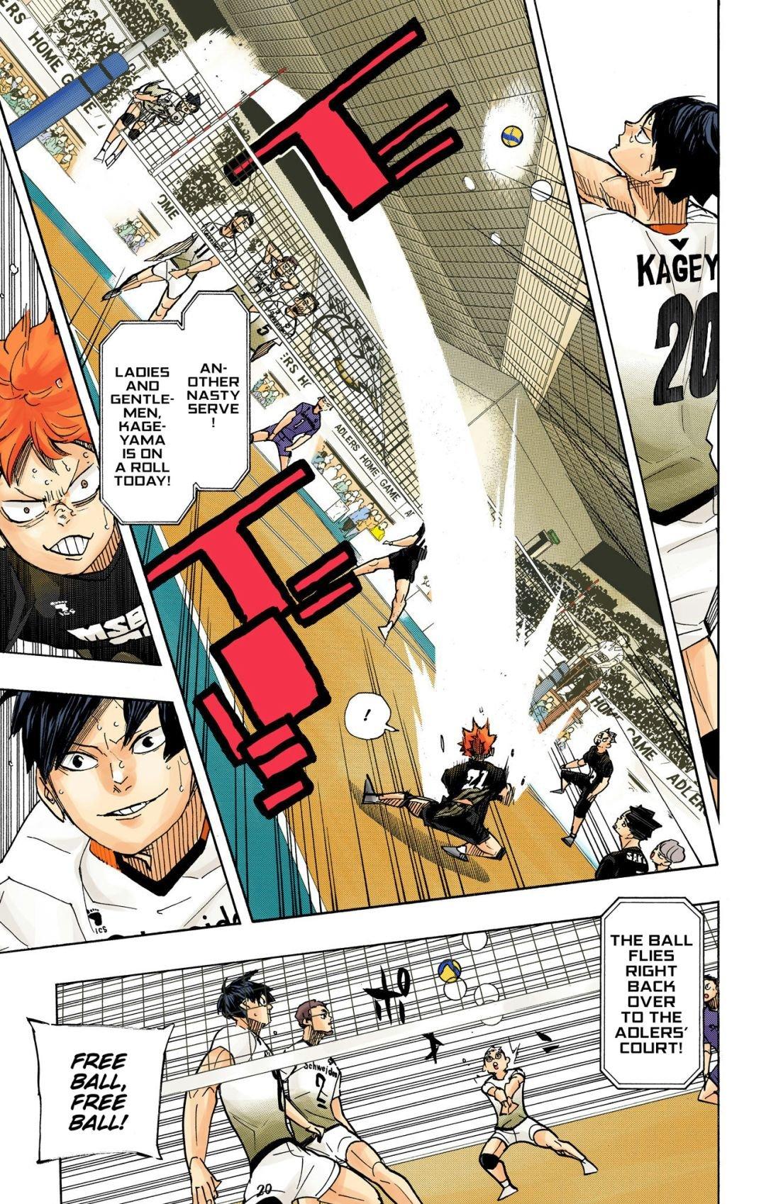 Haikyu!! (Color) Chapter 389
