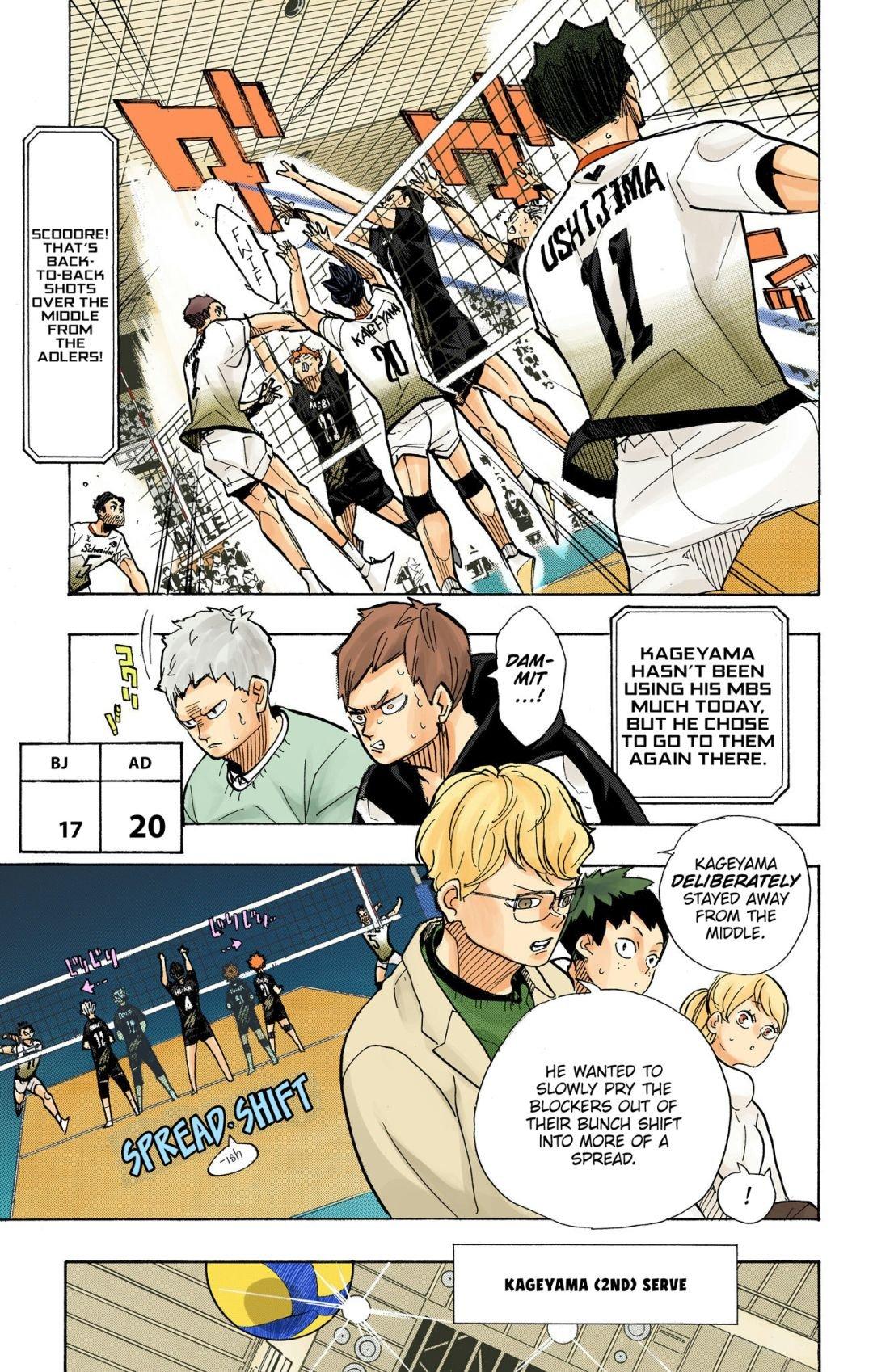Haikyu!! (Color) Chapter 389
