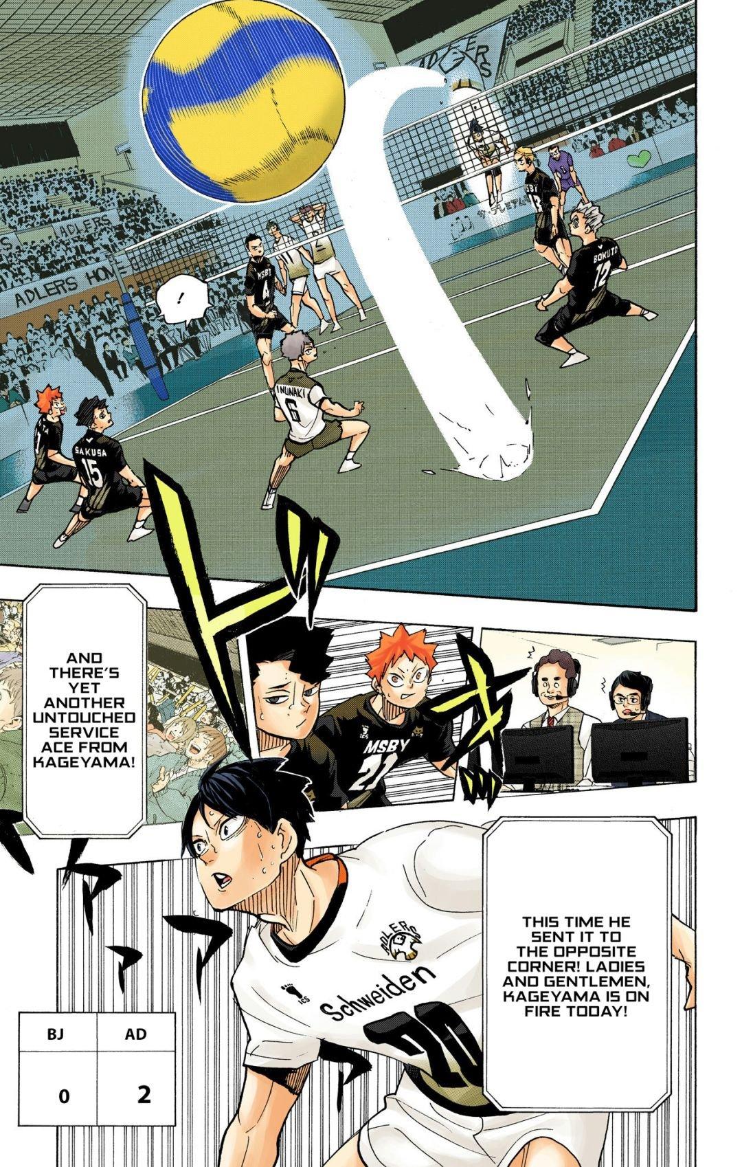 Haikyu!! (Color) Chapter 390