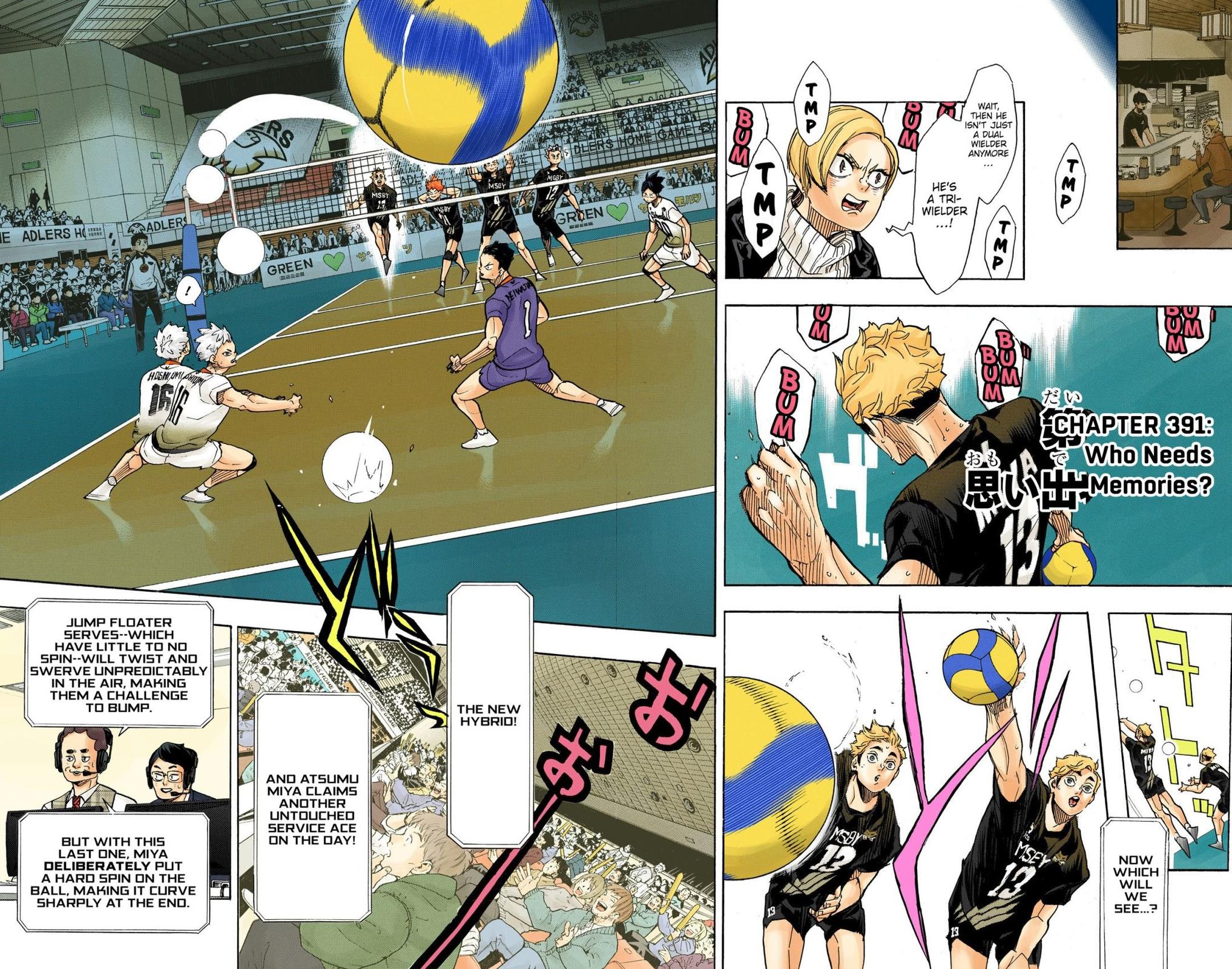 Haikyu!! (Color) Chapter 391