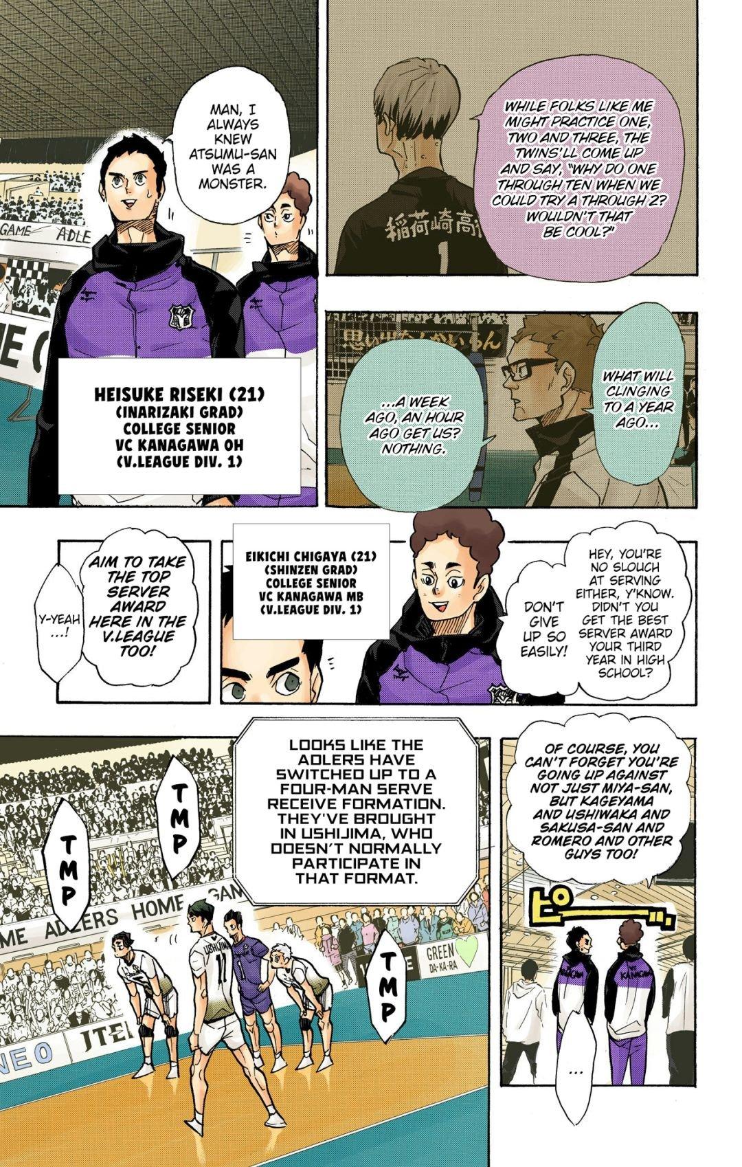 Haikyu!! (Color) Chapter 391