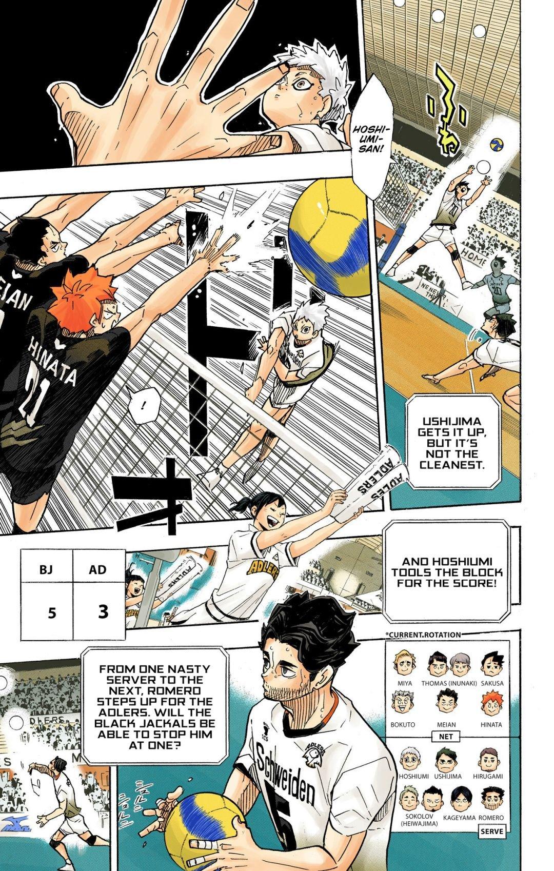 Haikyu!! (Color) Chapter 391