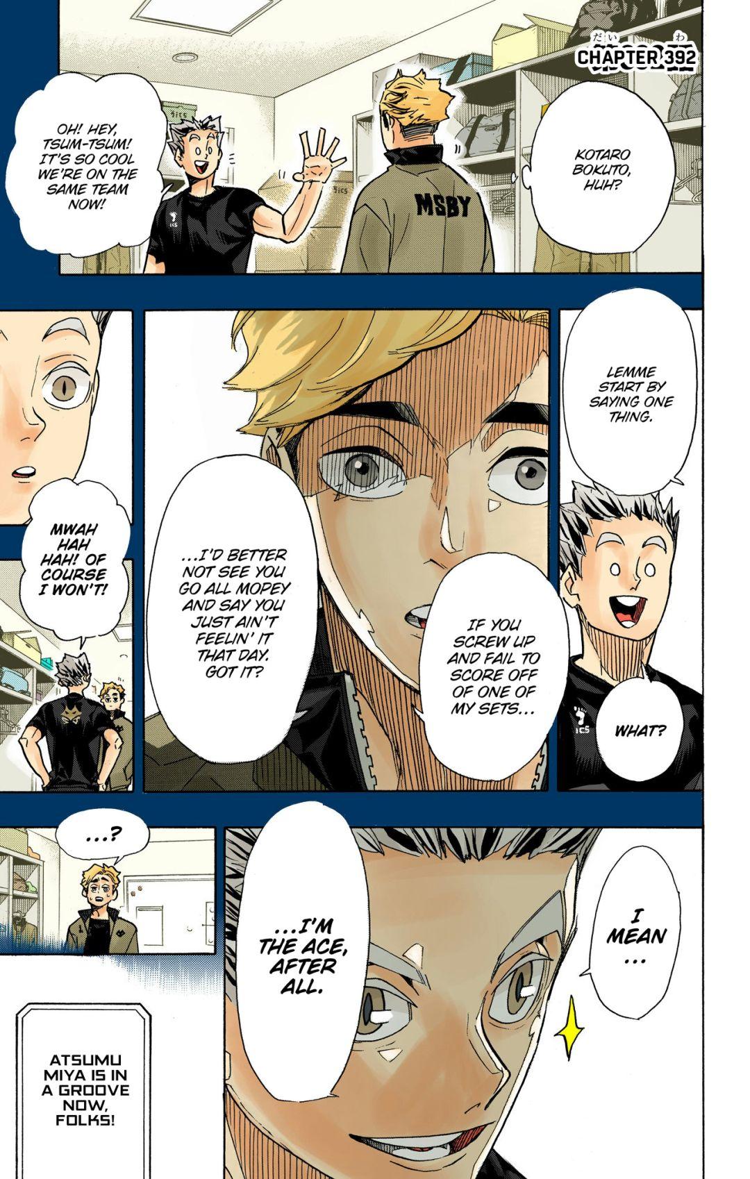 Haikyu!! (Color) Chapter 392